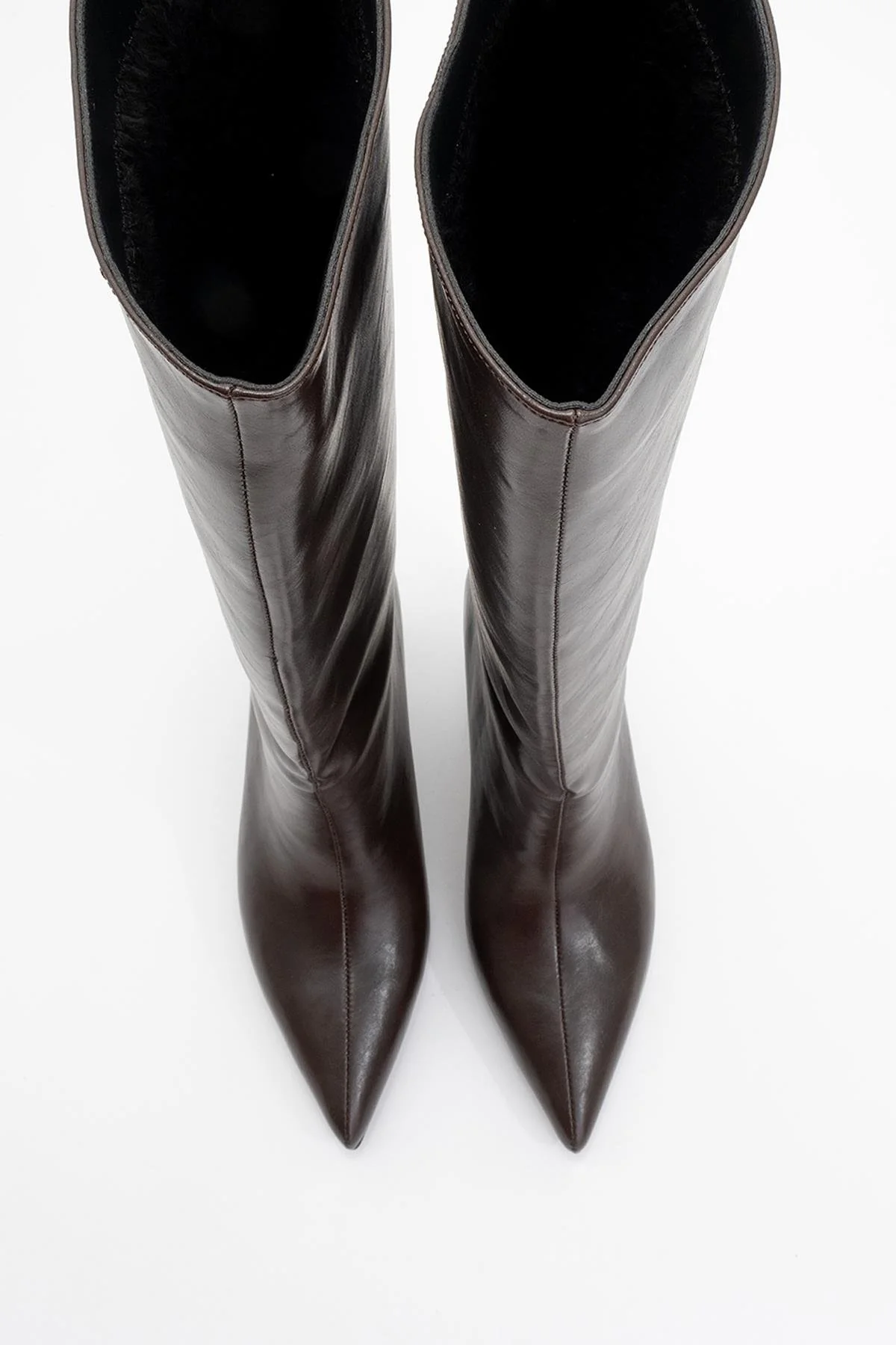 Cassandra Brown Cilt High‑Heel Boot (Women) - Image 2