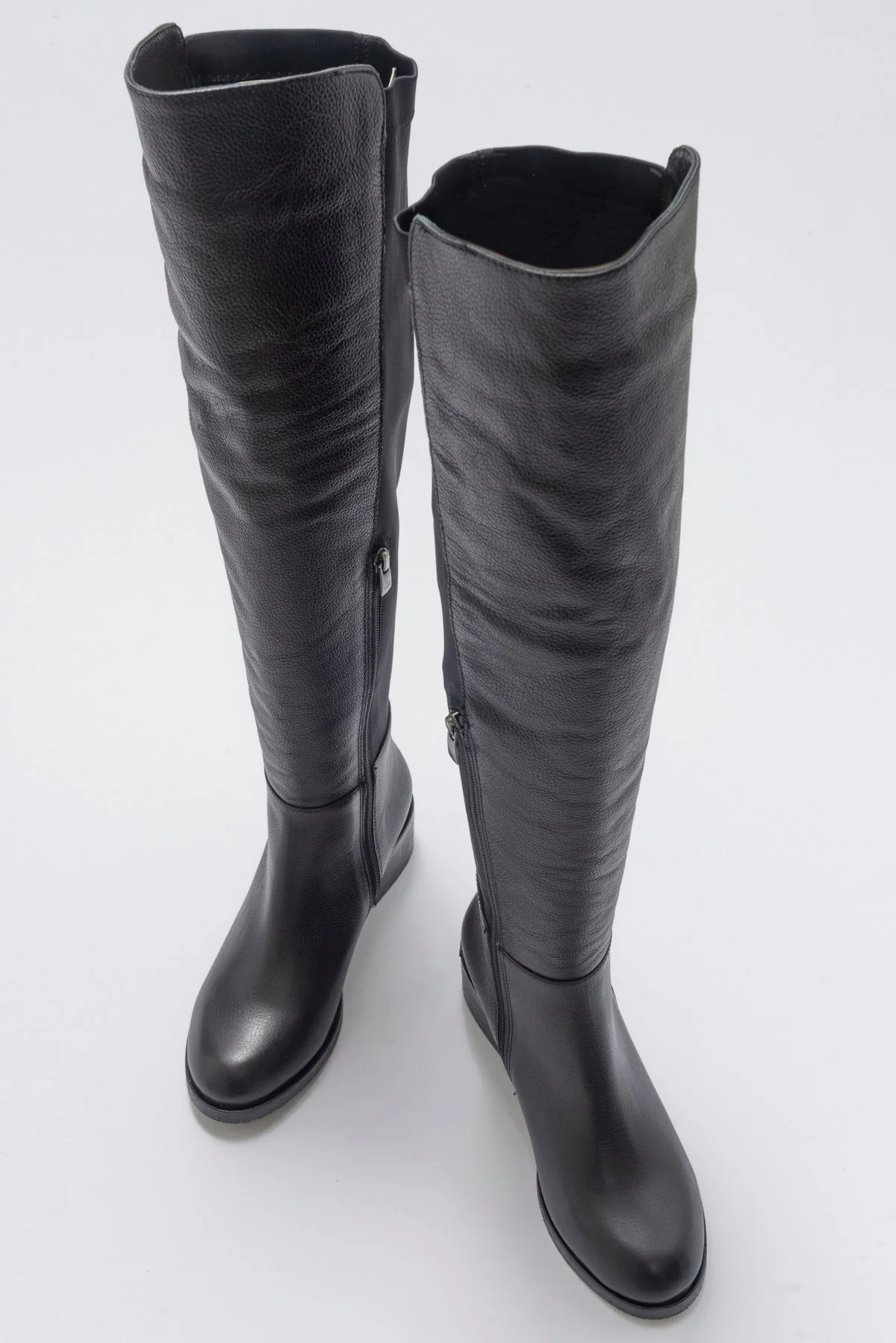 Cassie Black Leather Boot (Women) - Image 3