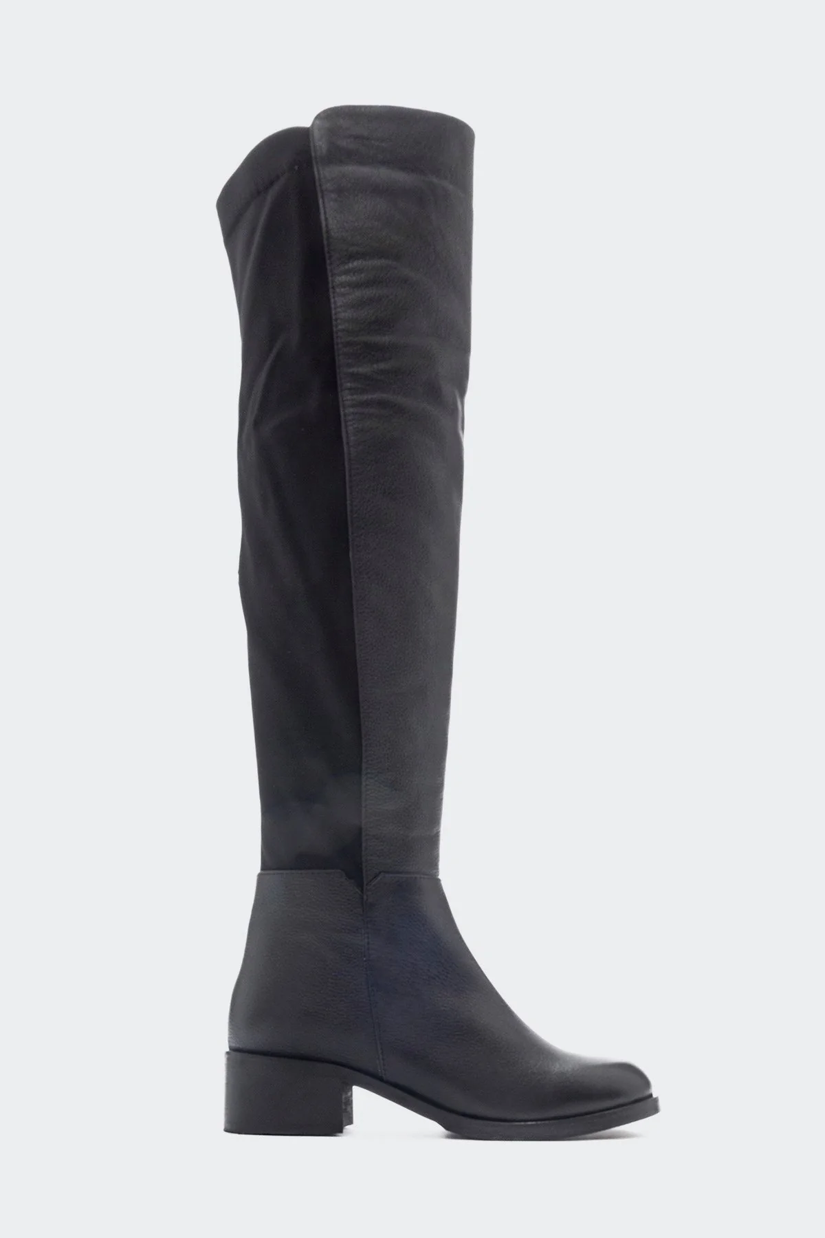 Cassie Black Leather Boot (Women) - Image 6