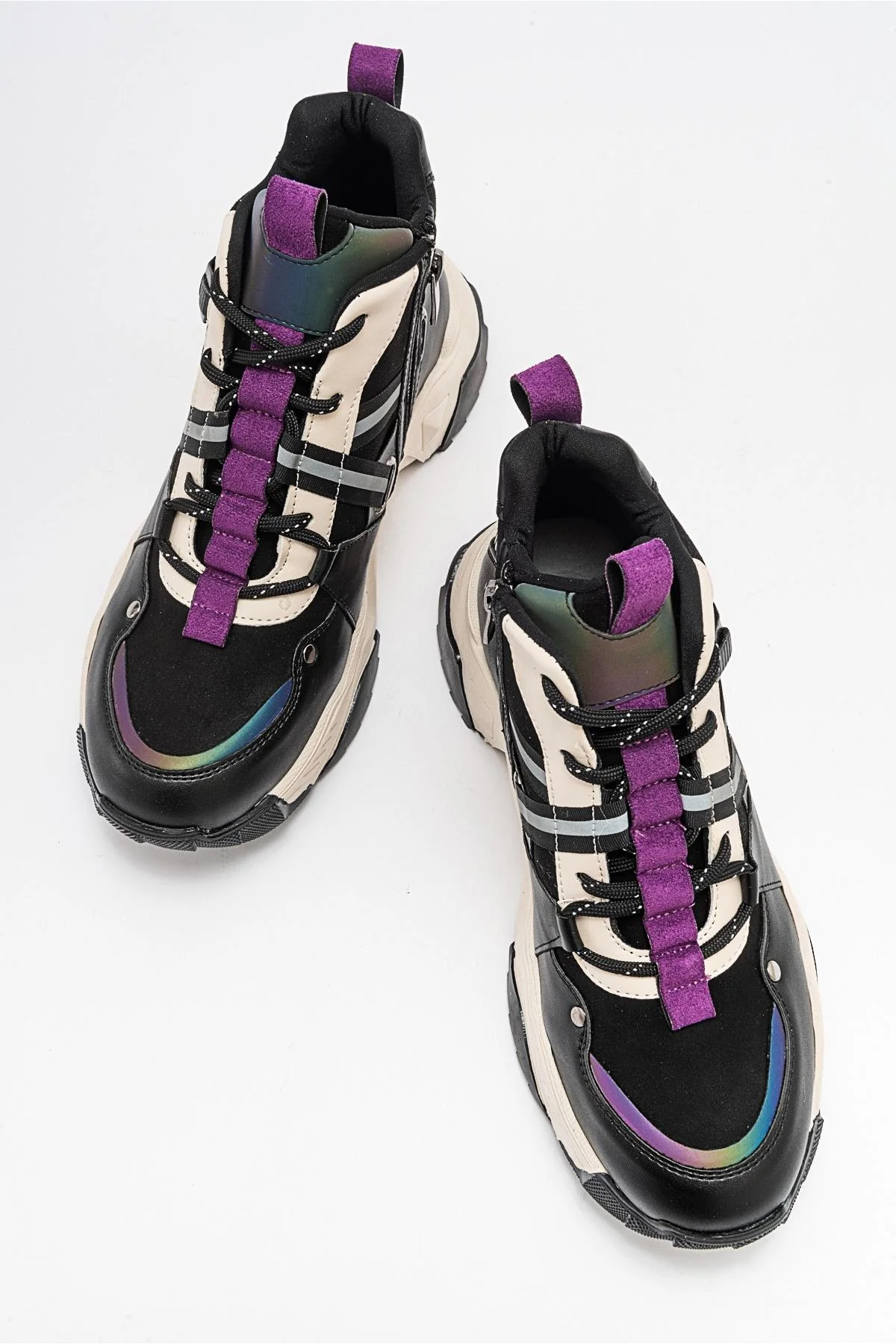Seraphine - Black Purple Sport Boot (Women) - Image 2