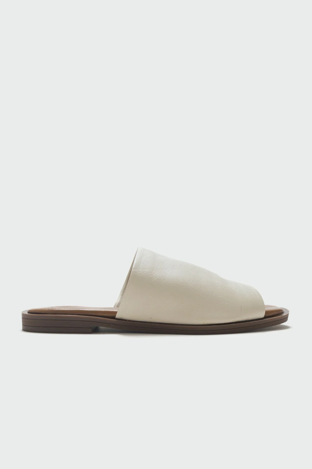 Clau - Beige Leather Sandal (Women) - Image 6