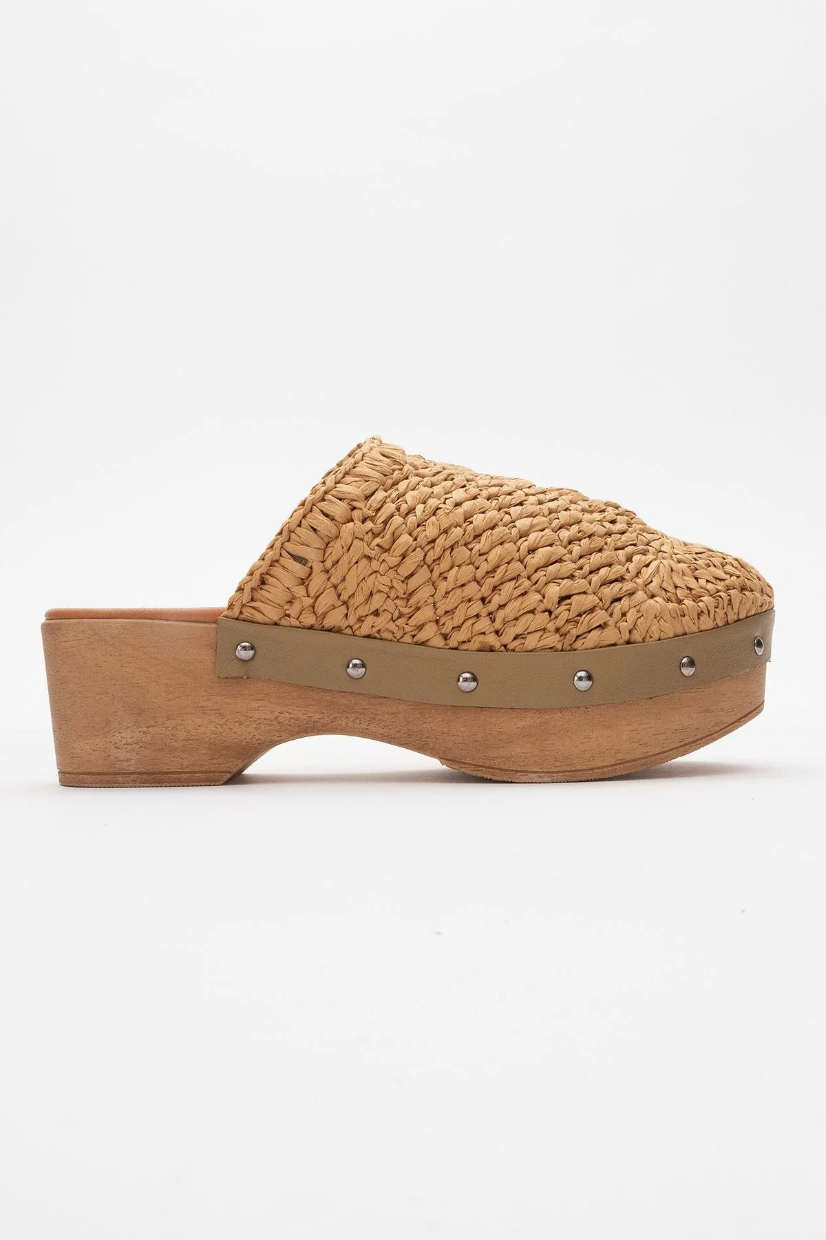 Cooper - Cognac Brown Braided Wedge Sandal (Women) - Image 5