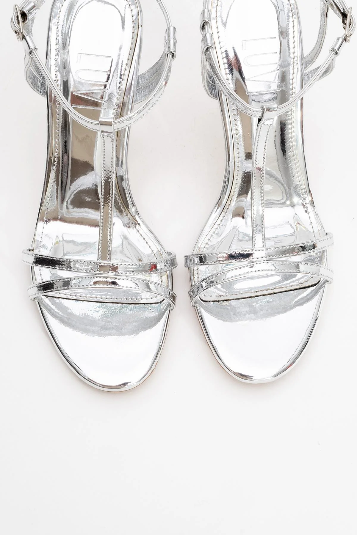 Credo - Silver High Heel Shoe (Women) - Image 2