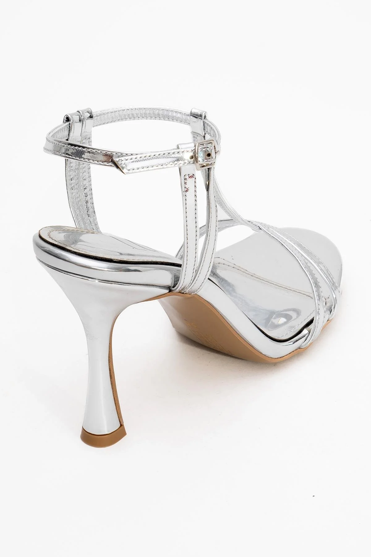Credo - Silver High Heel Shoe (Women) - Image 5