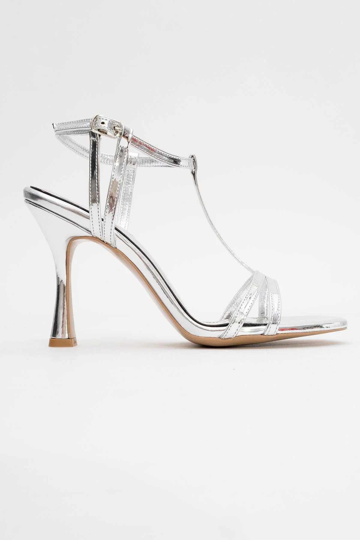 Credo - Silver High Heel Shoe (Women) - Image 6