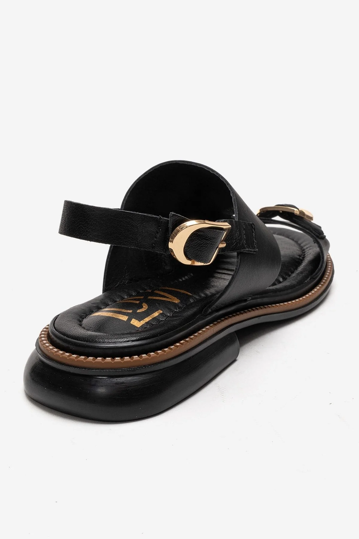 CRUEL - Black Genuine Leather Sandal (Women) - Image 5
