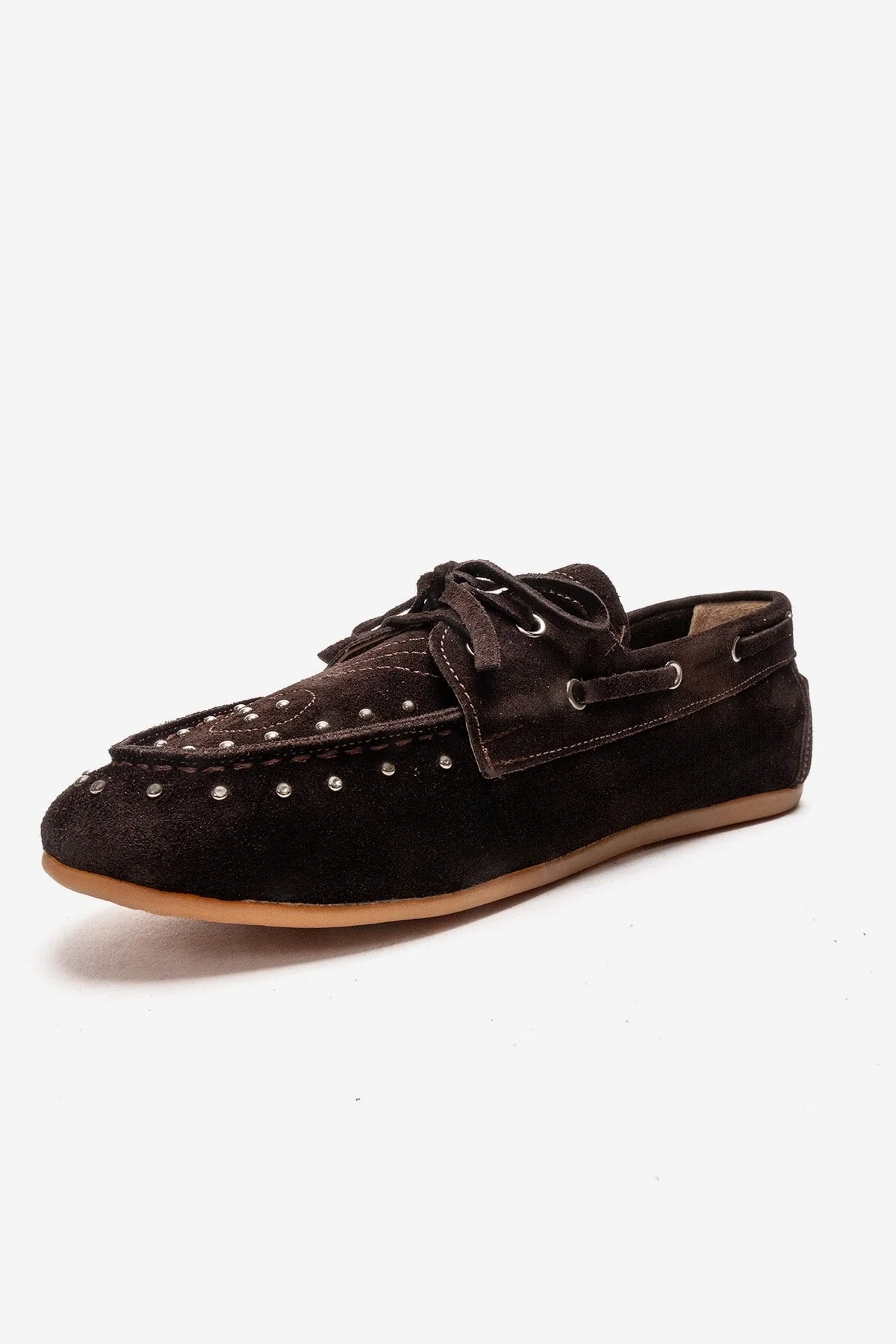CUESTA - Brown Genuine Leather Loafer Shoe (Women) - Image 6