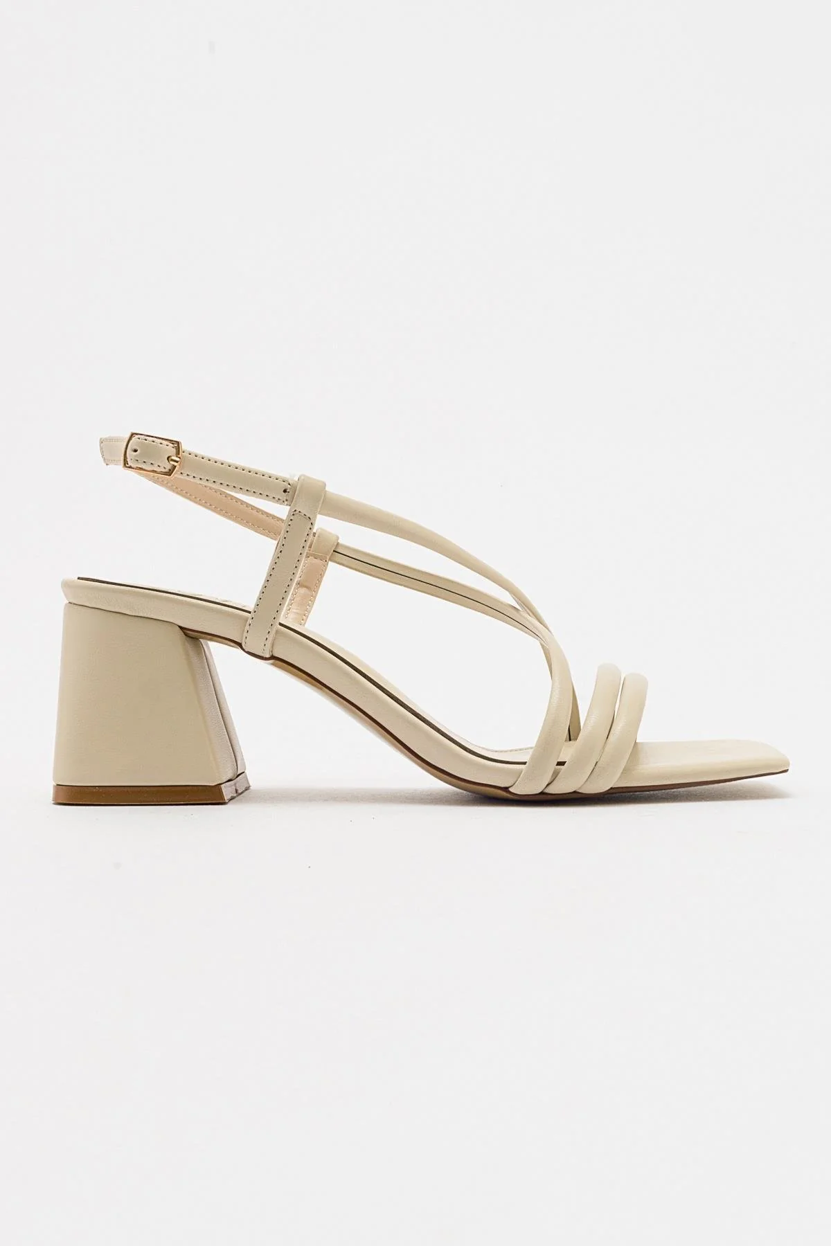 Daisy - Beige Heeled Shoe (Women) - Image 6