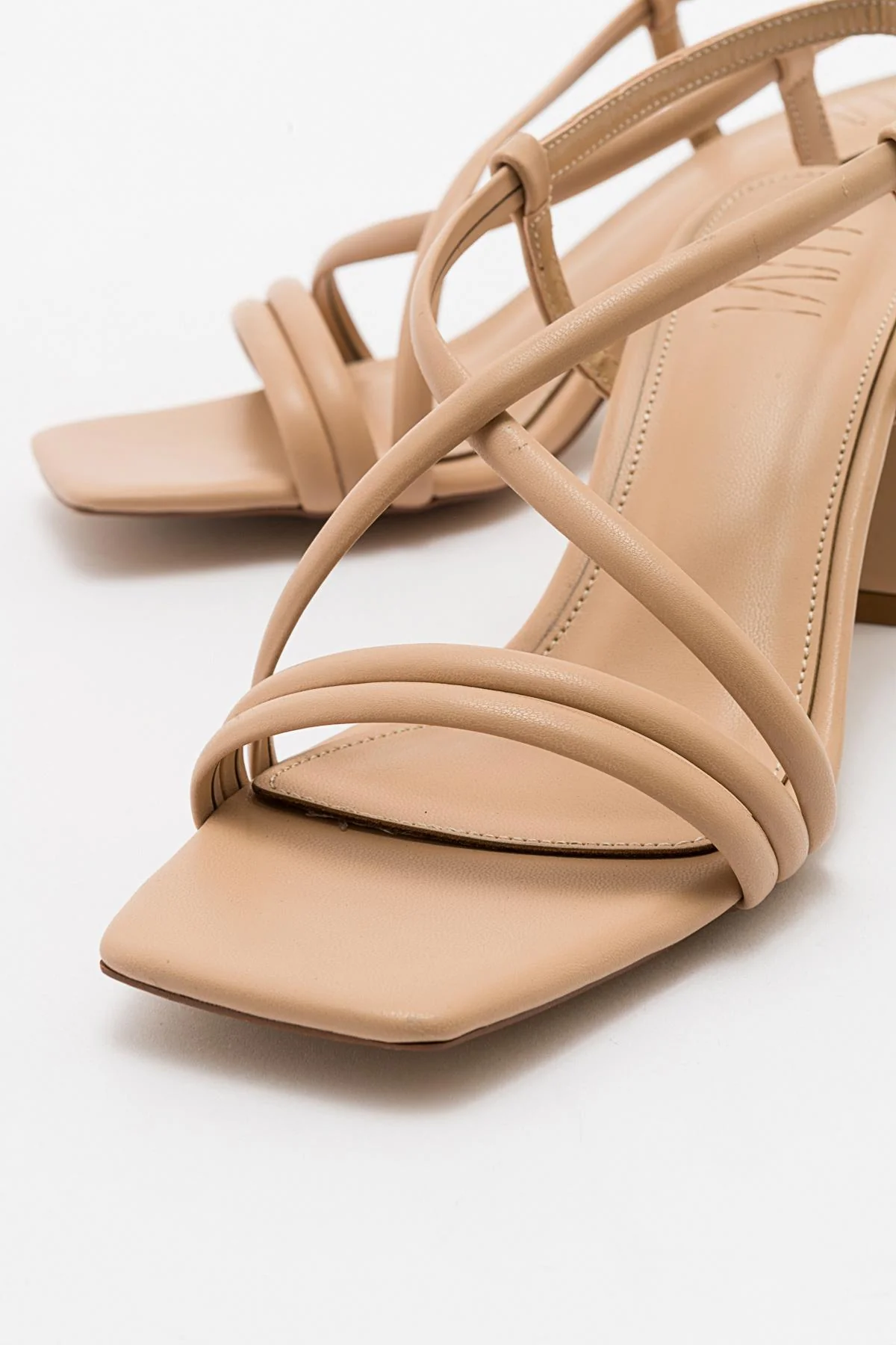 Daisy - Taupe Heeled Shoe (Women) - Image 3