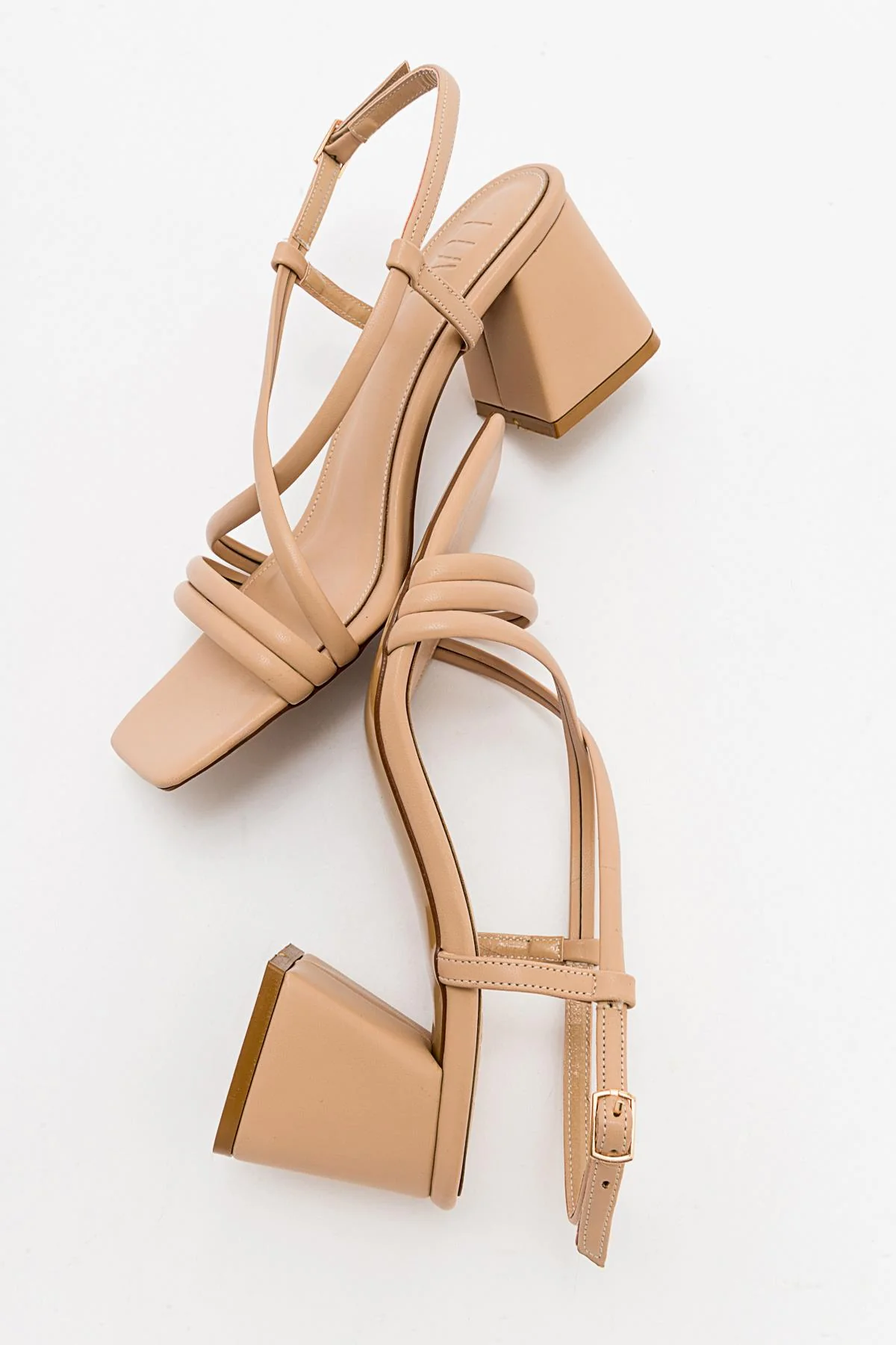 Daisy - Taupe Heeled Shoe (Women) - Image 4