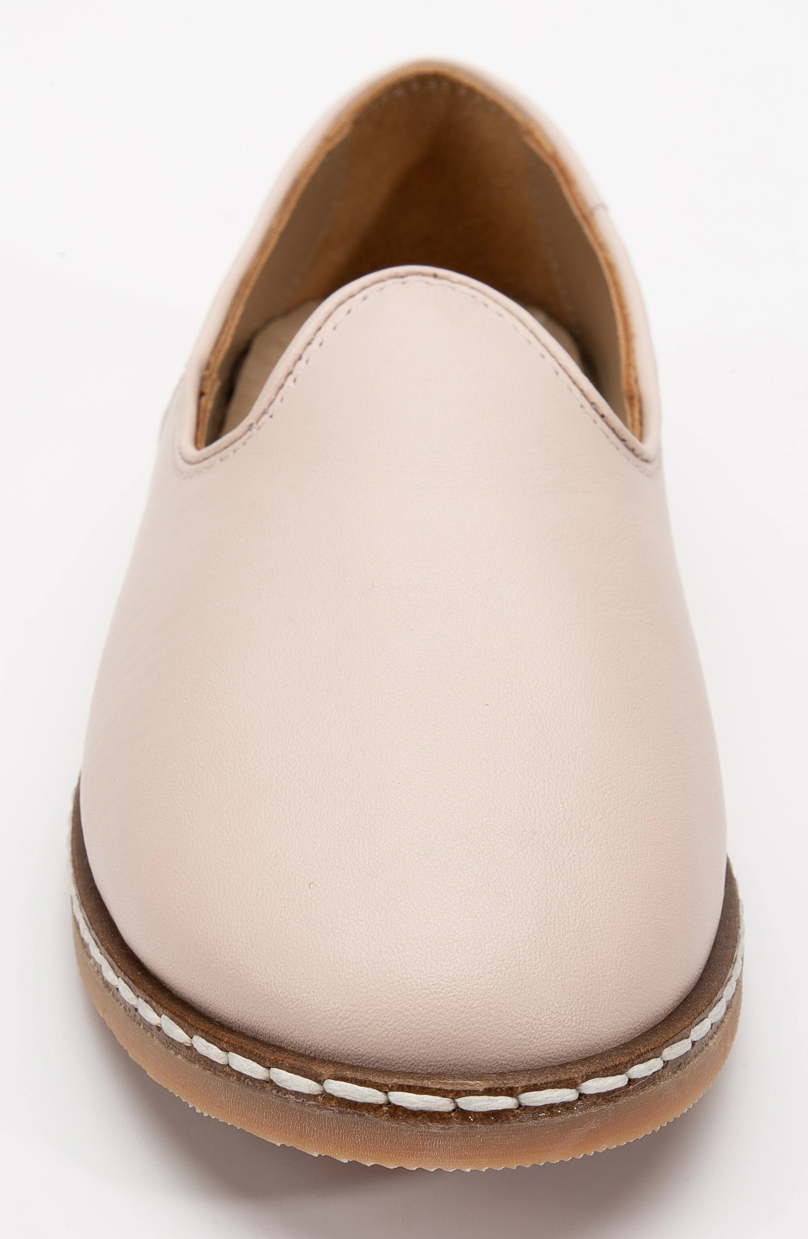 Dalya - Beige Leather Slip On (Women) - Image 6