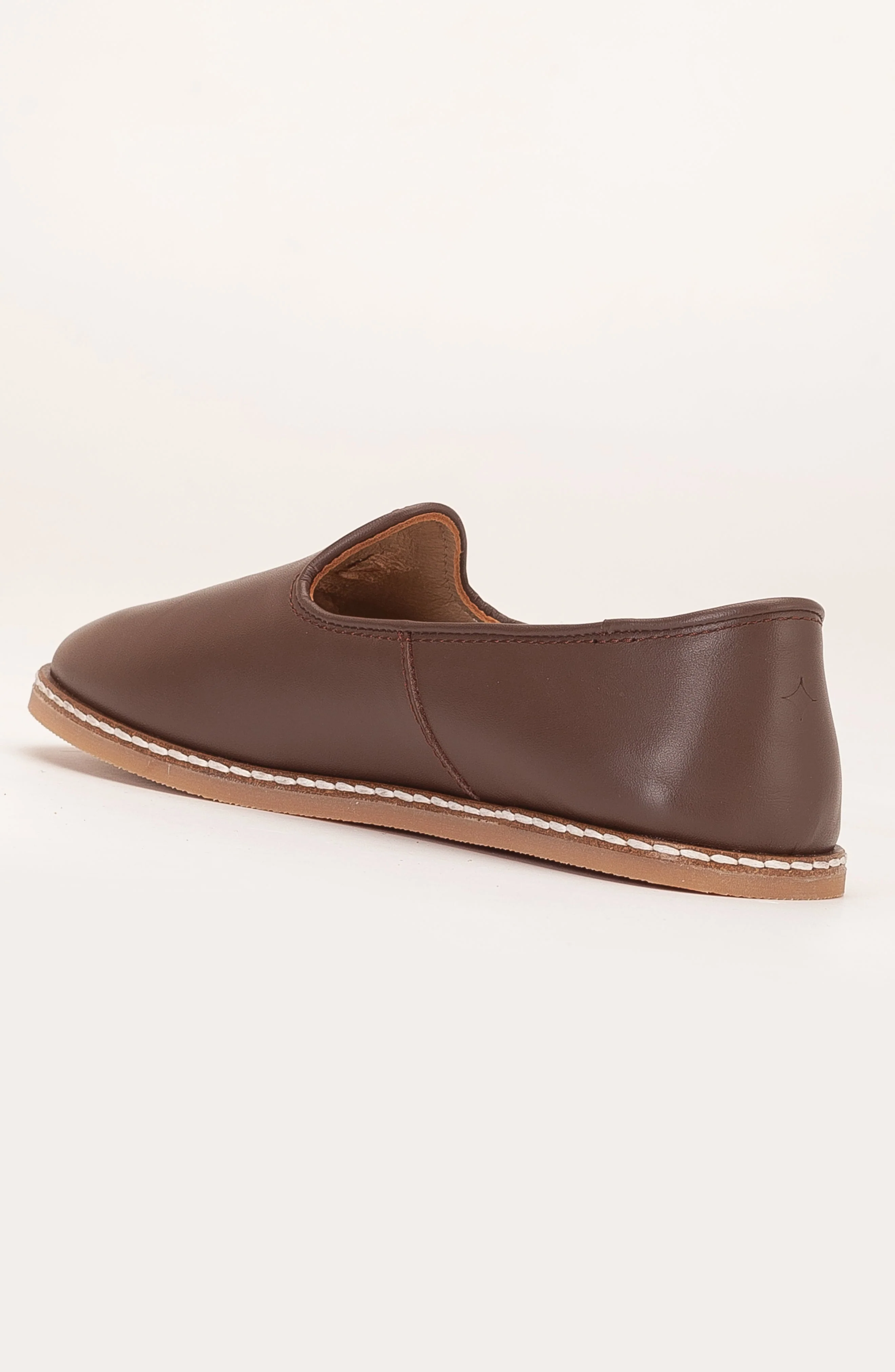 Dalya - Brown Leather Slip On (Women) - Image 4