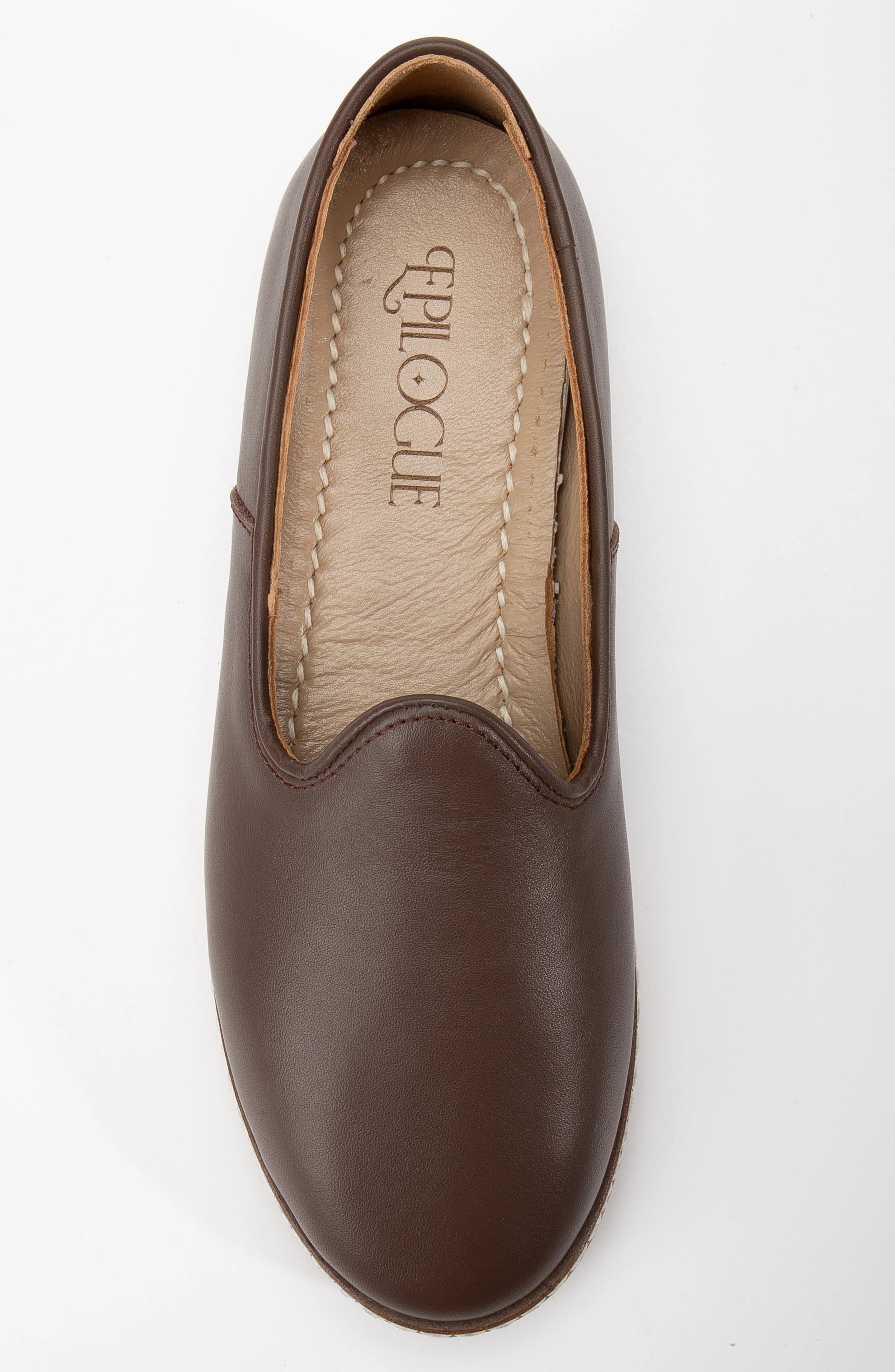 Dalya - Brown Leather Slip On (Women) - Image 5