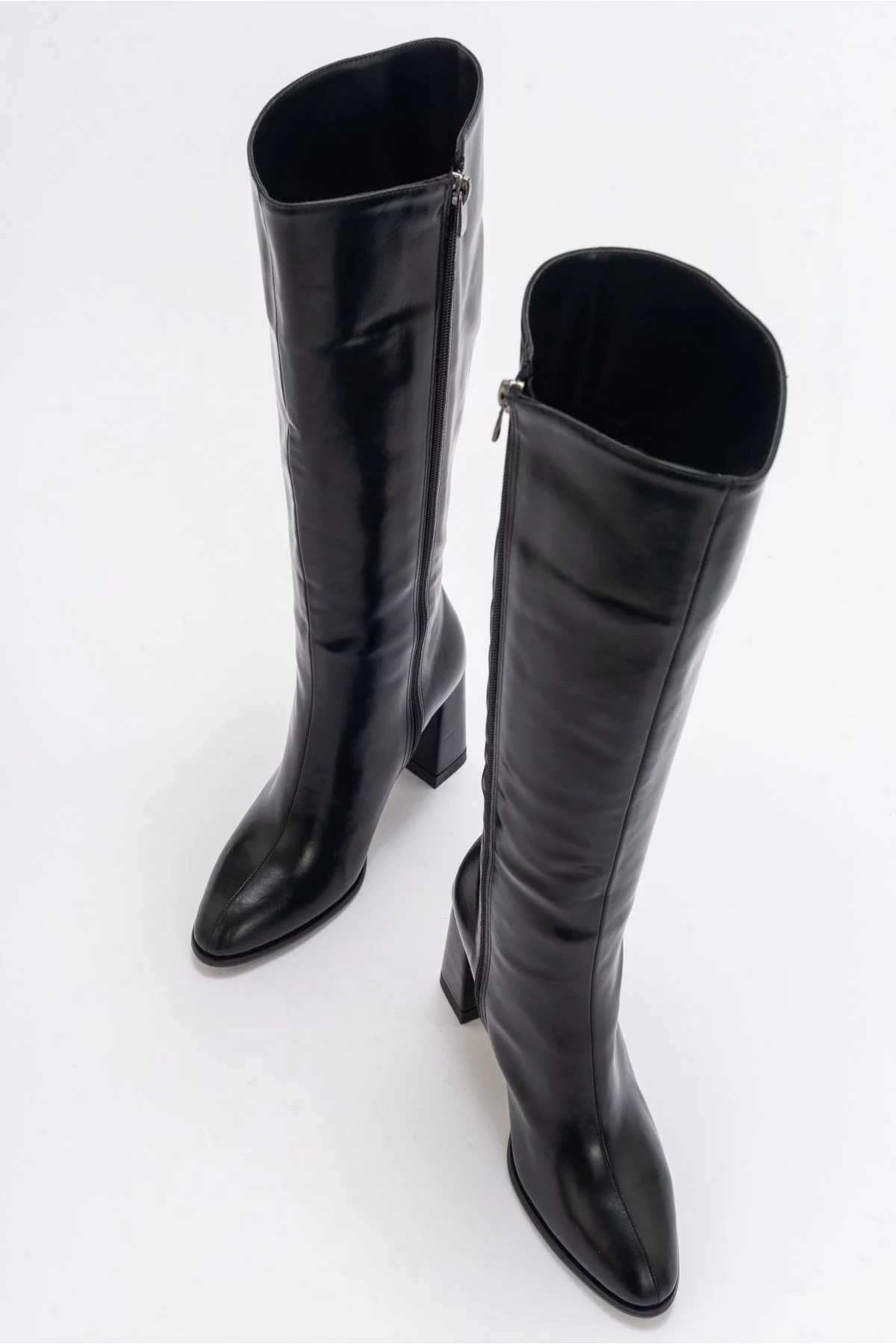 Decer - Black Heeled Boot (Women) - Image 3
