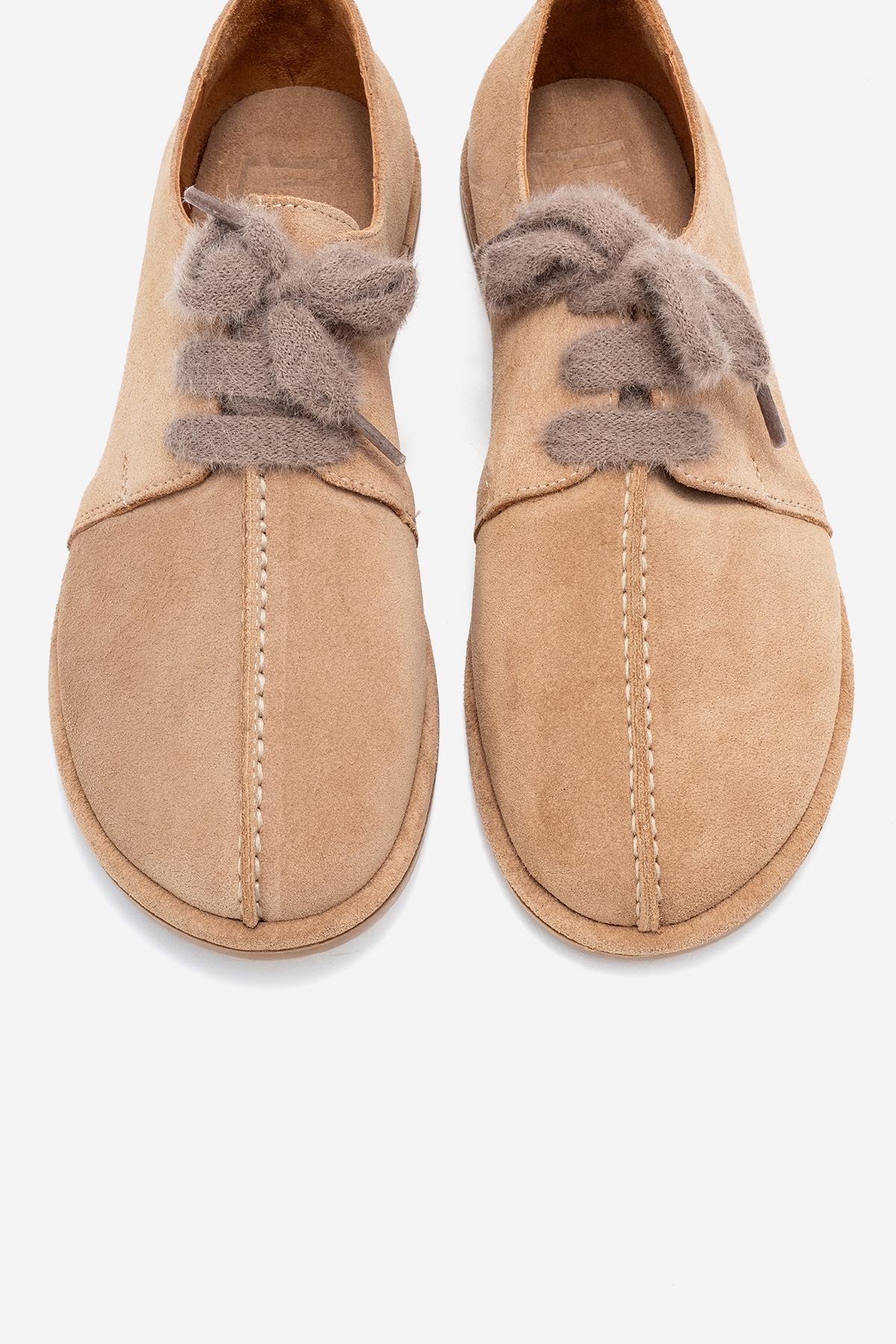Denora - Beige Genuine Leather Casual Shoe (Women) - Image 2