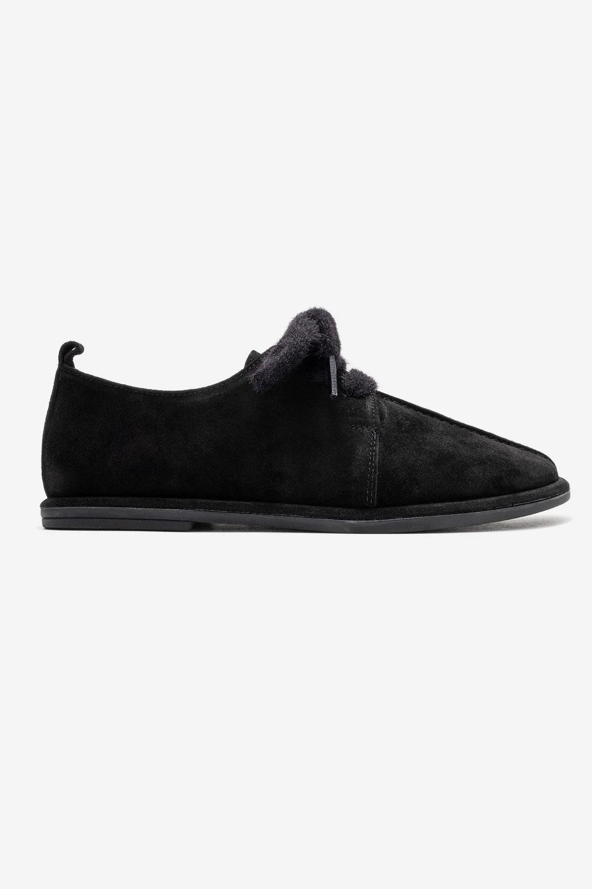 Denora - Black Genuine Leather Casual Flat Shoe (Women) - Image 6
