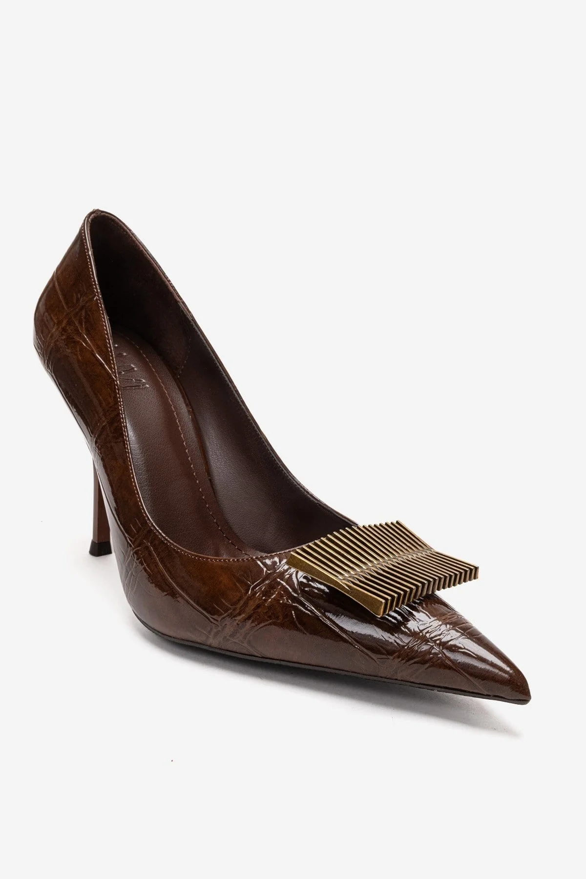 DEXEN - Brown Stiletto Pump (Women) - Image 3