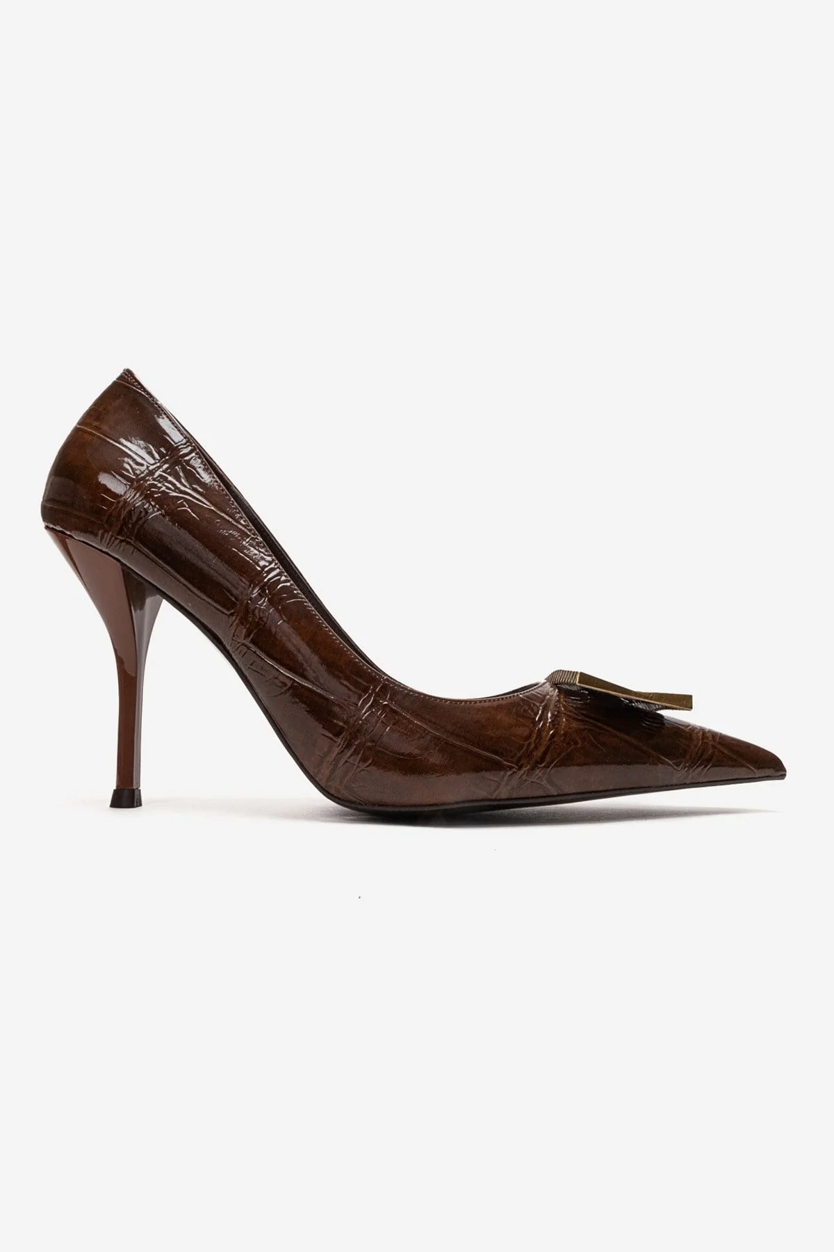 DEXEN - Brown Stiletto Pump (Women) - Image 4