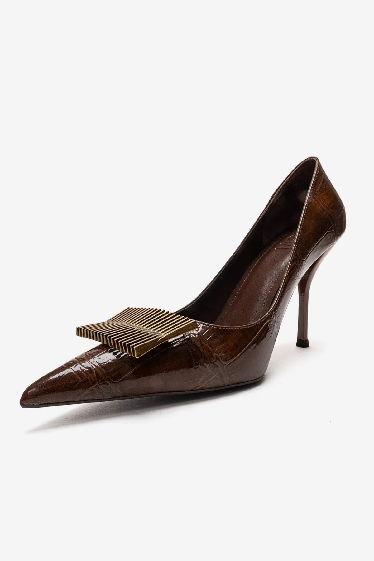 DEXEN - Brown Stiletto Pump (Women) - Image 6