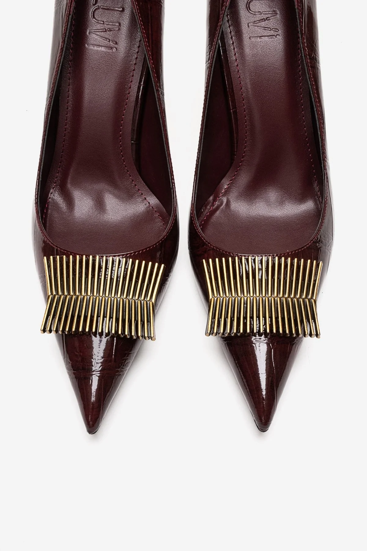DEXEN - Burgundy Stiletto Pump (Women) - Image 2