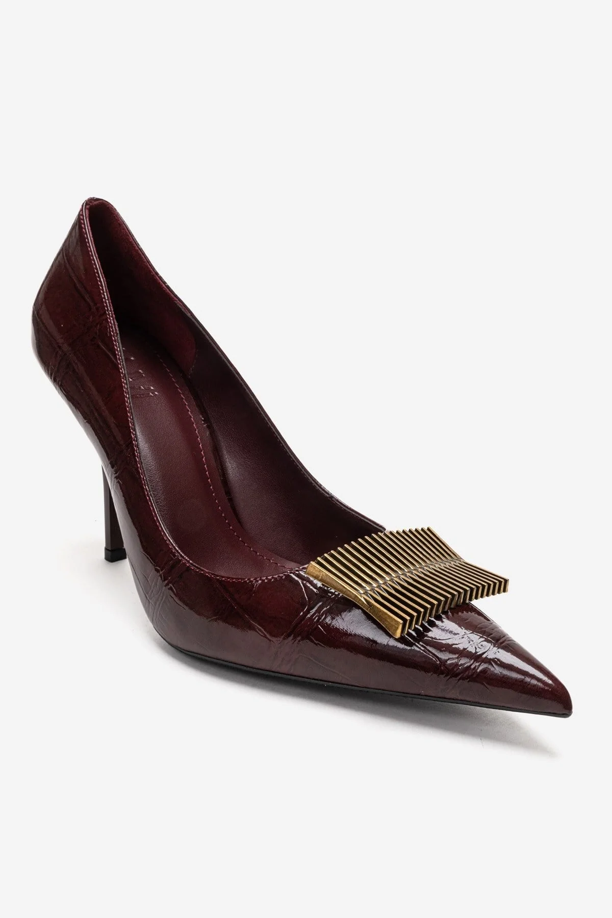 DEXEN - Burgundy Stiletto Pump (Women) - Image 3