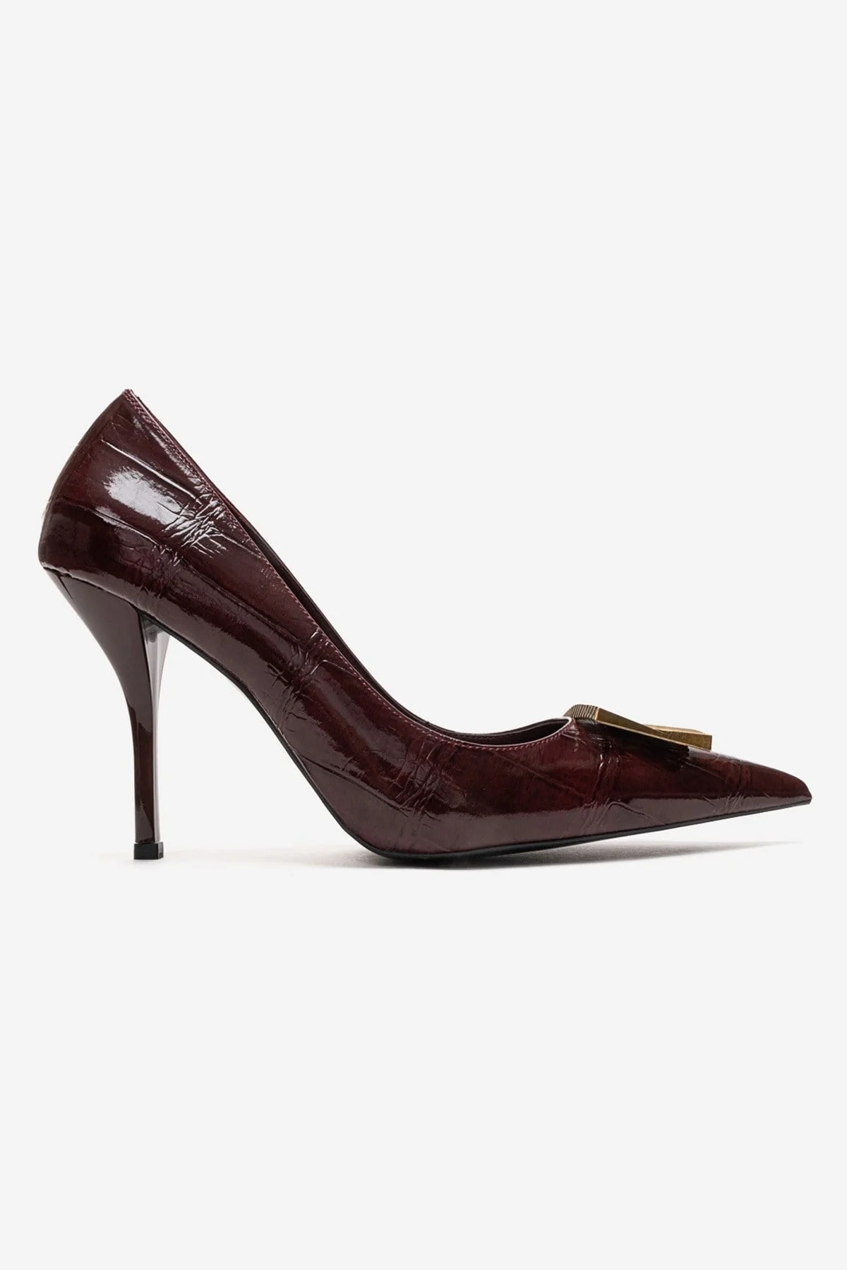DEXEN - Burgundy Stiletto Pump (Women) - Image 4