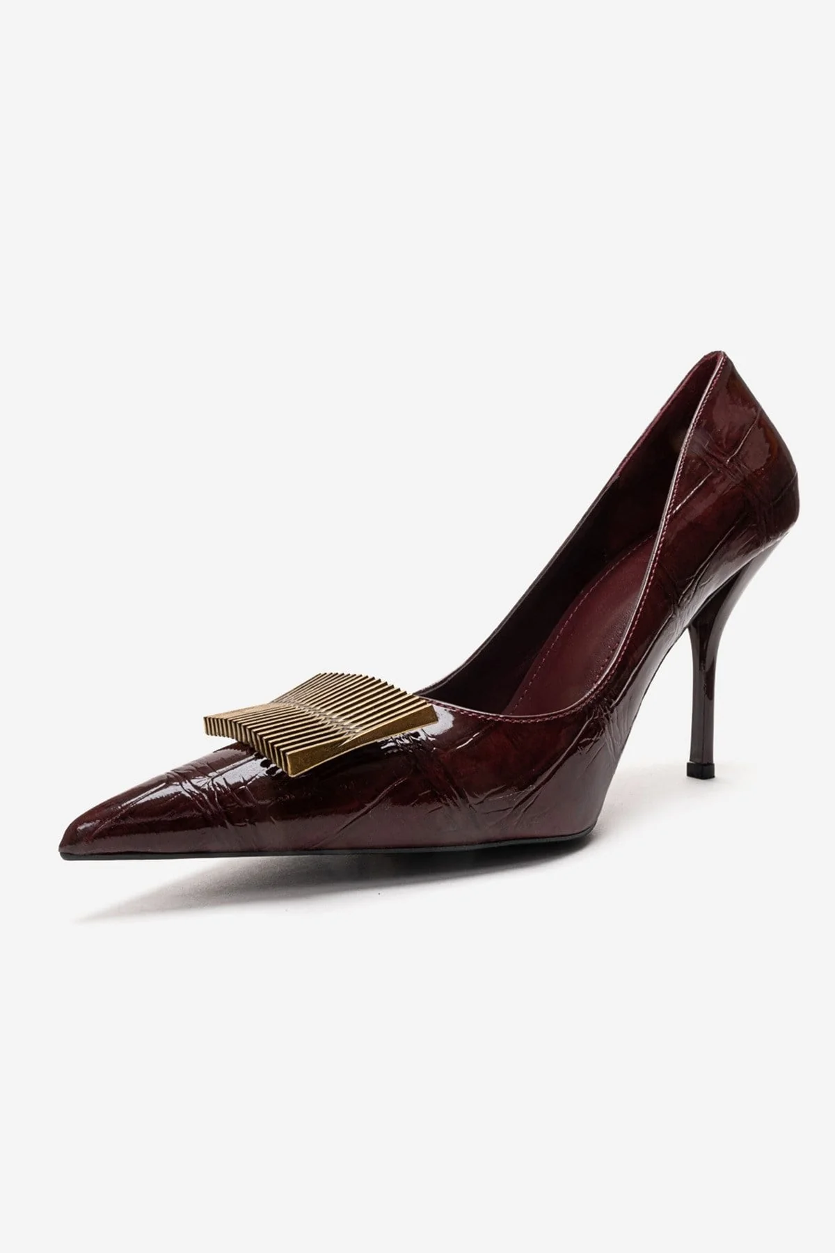 DEXEN - Burgundy Stiletto Pump (Women) - Image 6