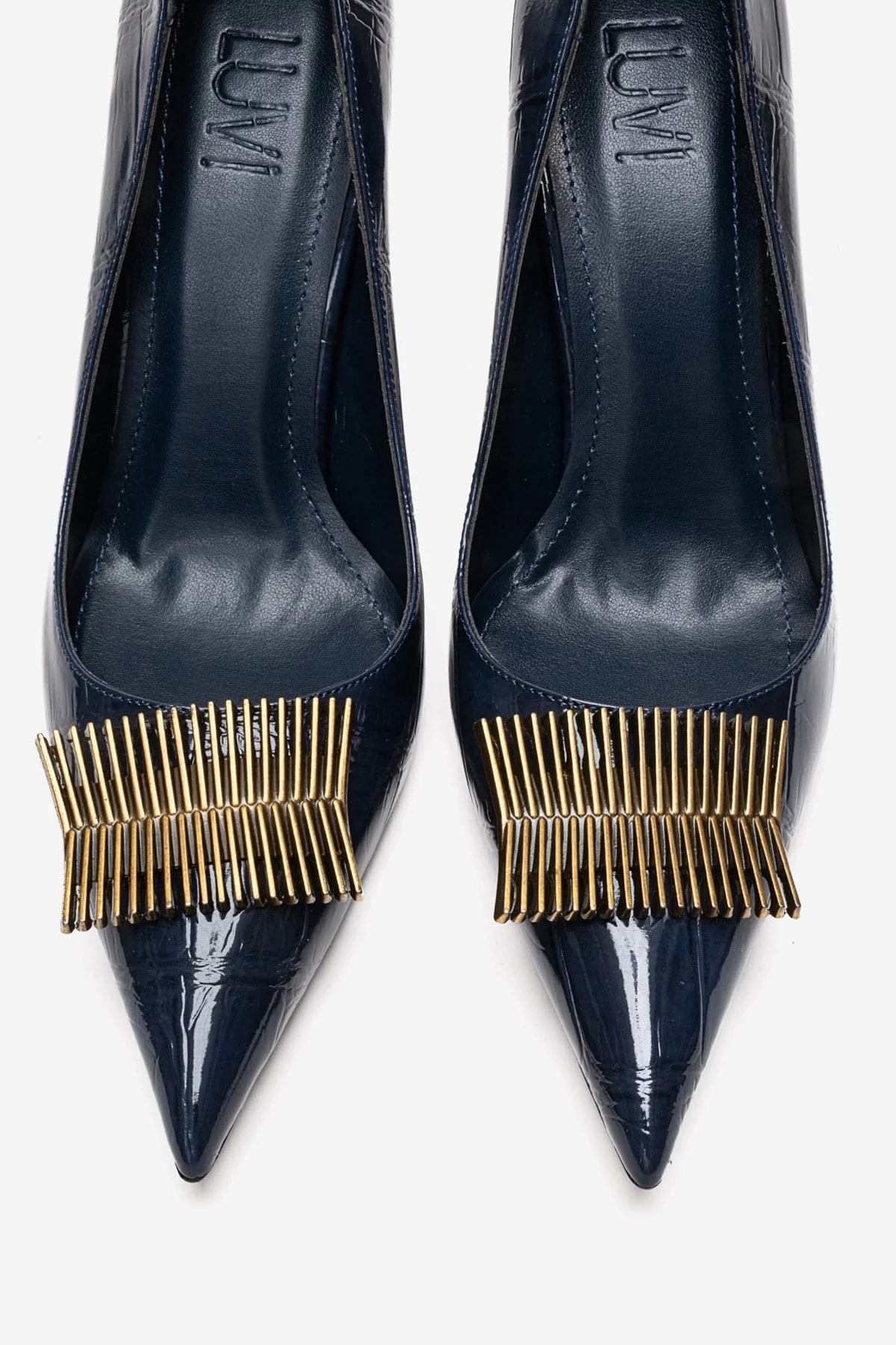 DEXEN - Navy Stiletto Pump (Women) - Image 2