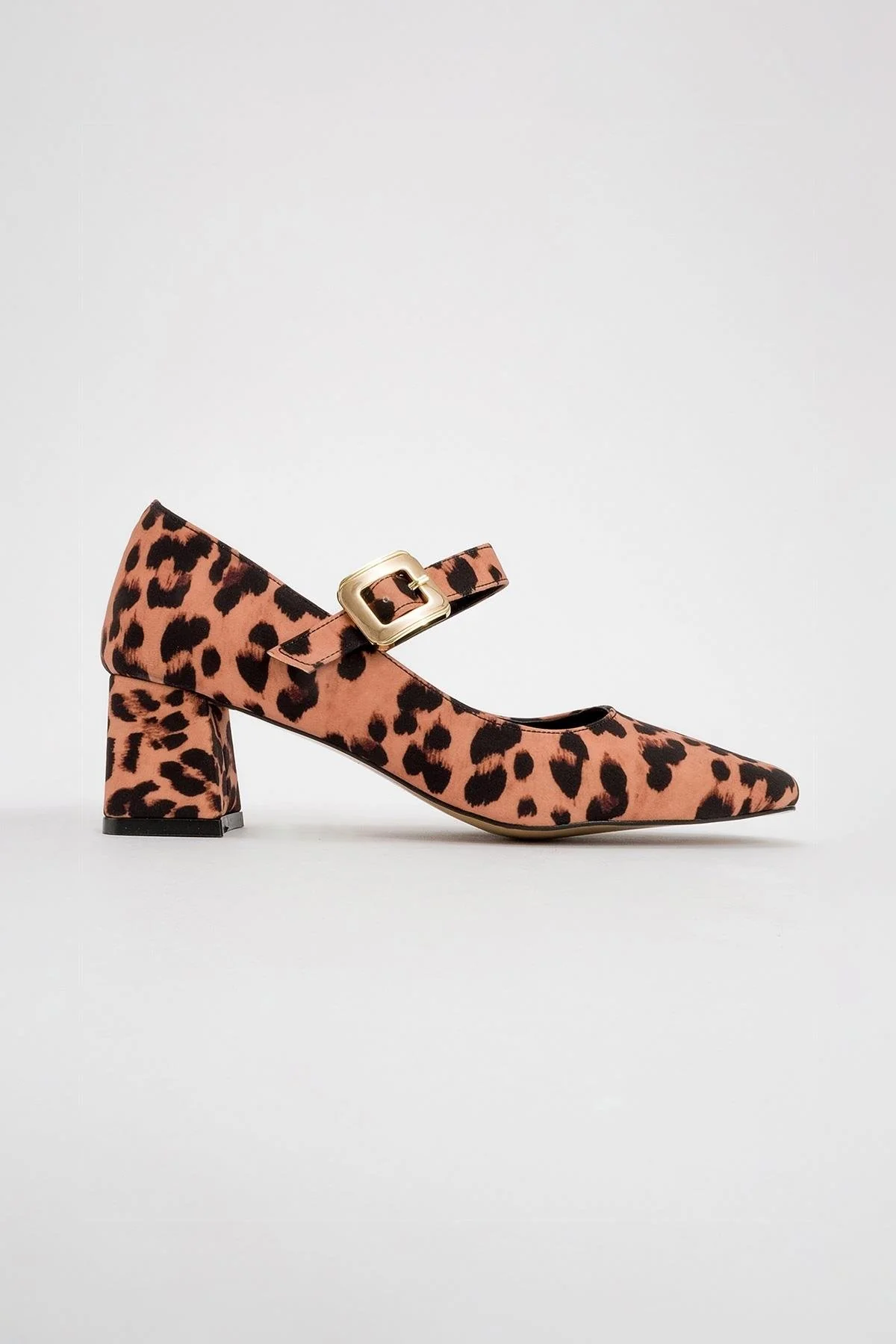 Dolva - Black/Yellow Block Heel Shoe (Women) - Image 4