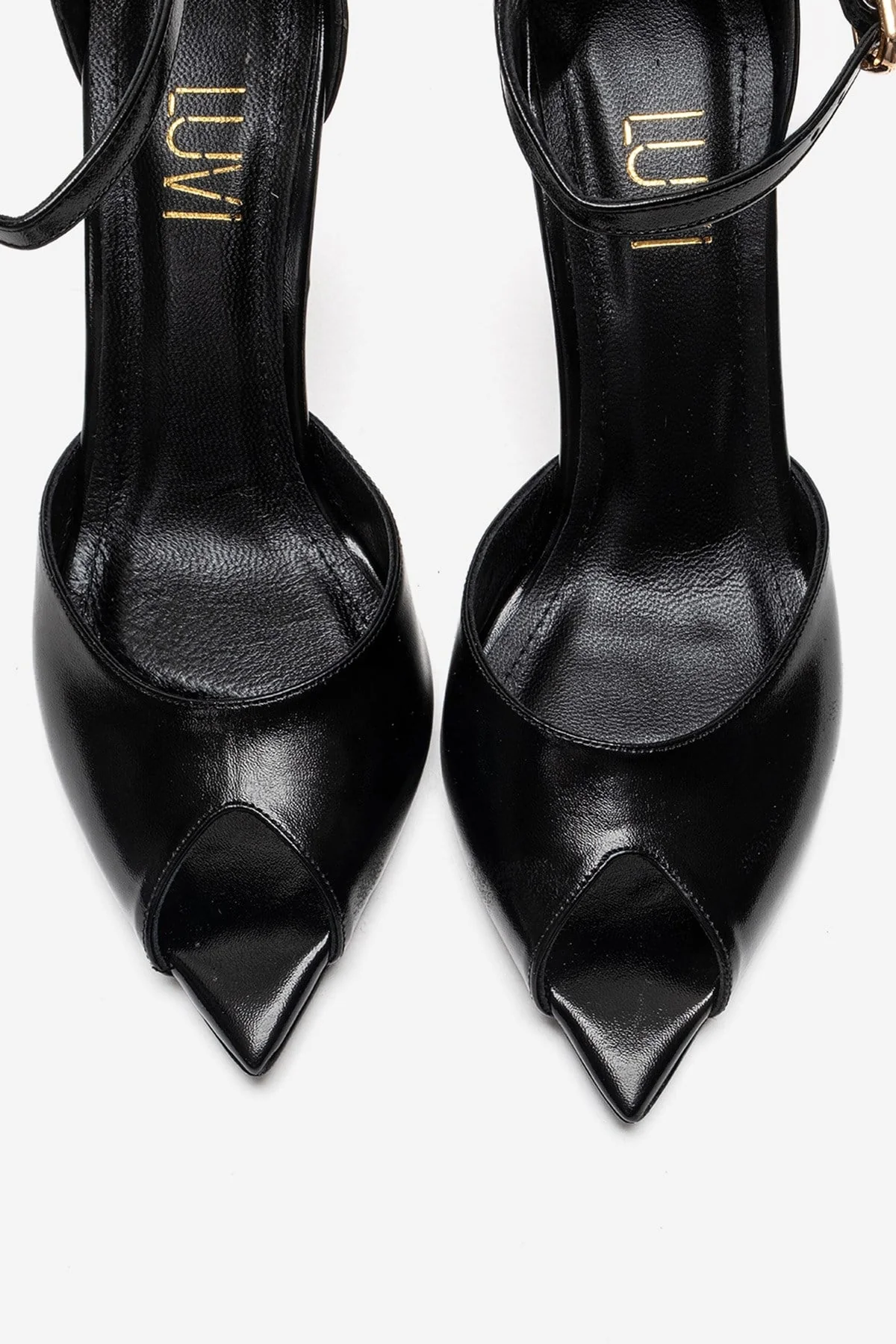 DONA - Black Stiletto Pump (Women) - Image 2