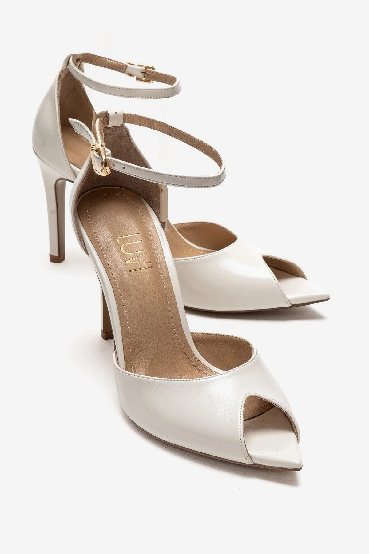 DONA - Off-White Stiletto Pump (Women)