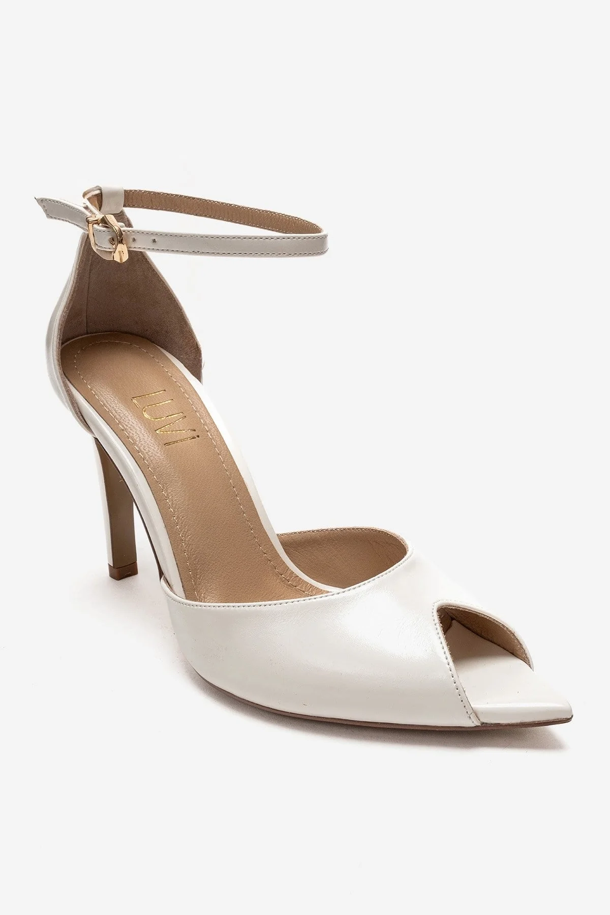 DONA - Off-White Stiletto Pump (Women) - Image 3