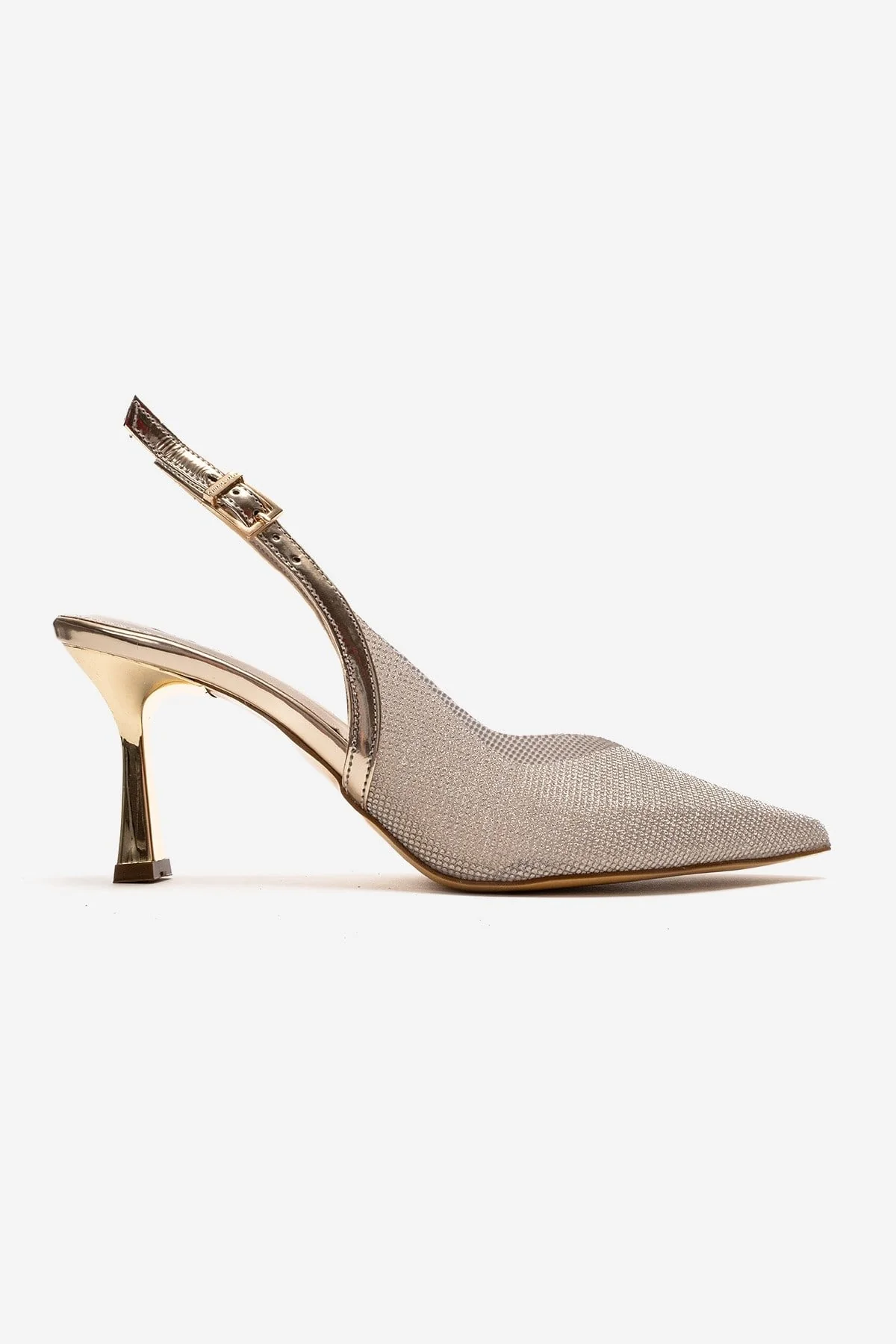 Dorata - Gold Embellished Stiletto Pump (Women) - Image 4