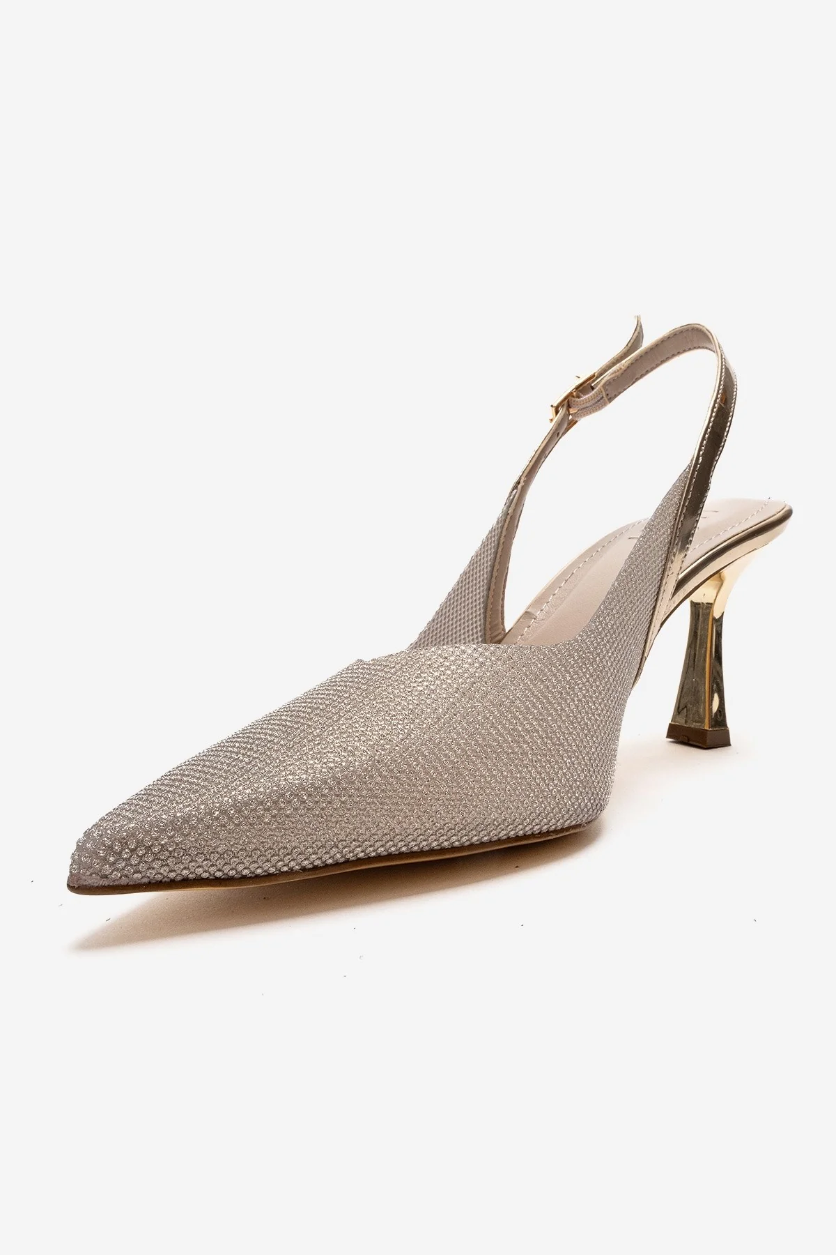 Dorata - Gold Embellished Stiletto Pump (Women) - Image 6