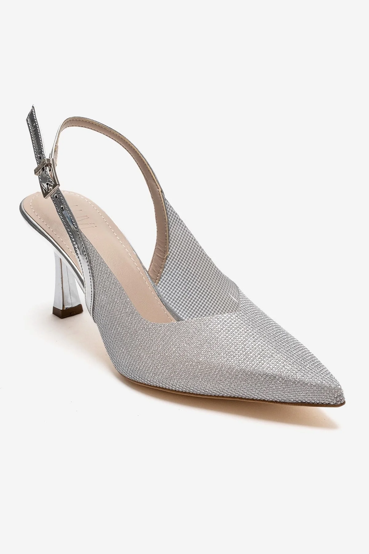 Dorata - Silver Embellished Stiletto Pump (Women) - Image 3