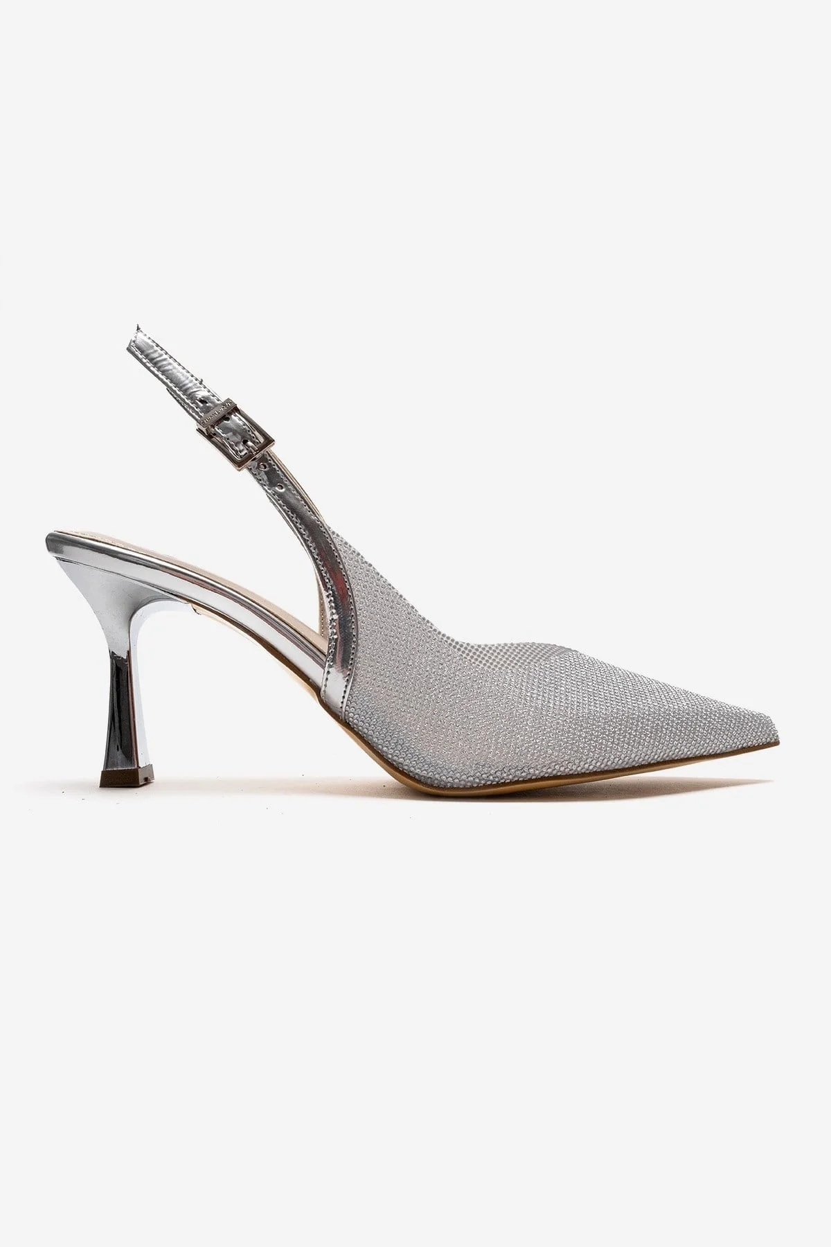 Dorata - Silver Embellished Stiletto Pump (Women) - Image 4