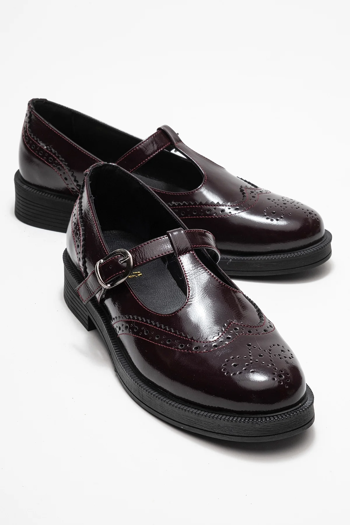 Dorian - Burgundy Patent Genuine Leather Loafer (Women)