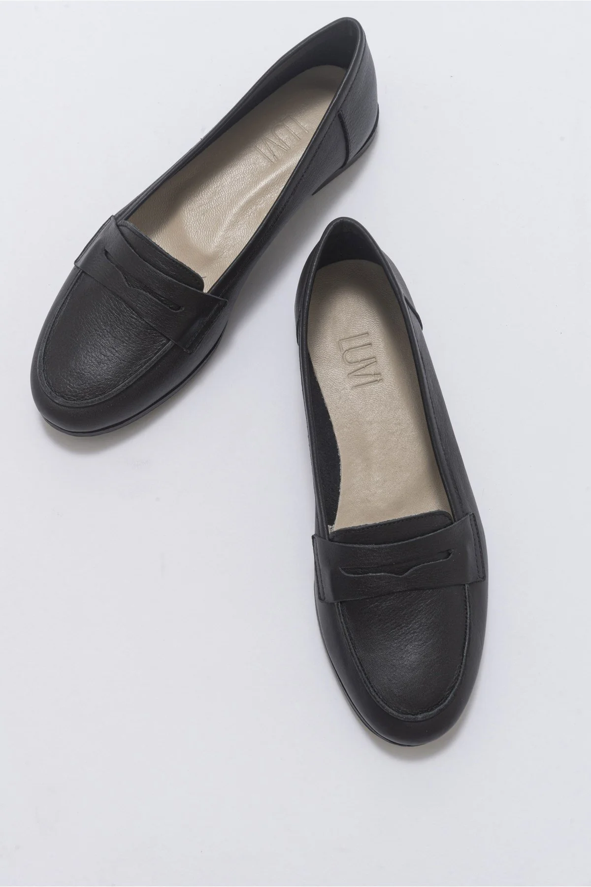 Dorothy - Black Leather Loafers - Image 2