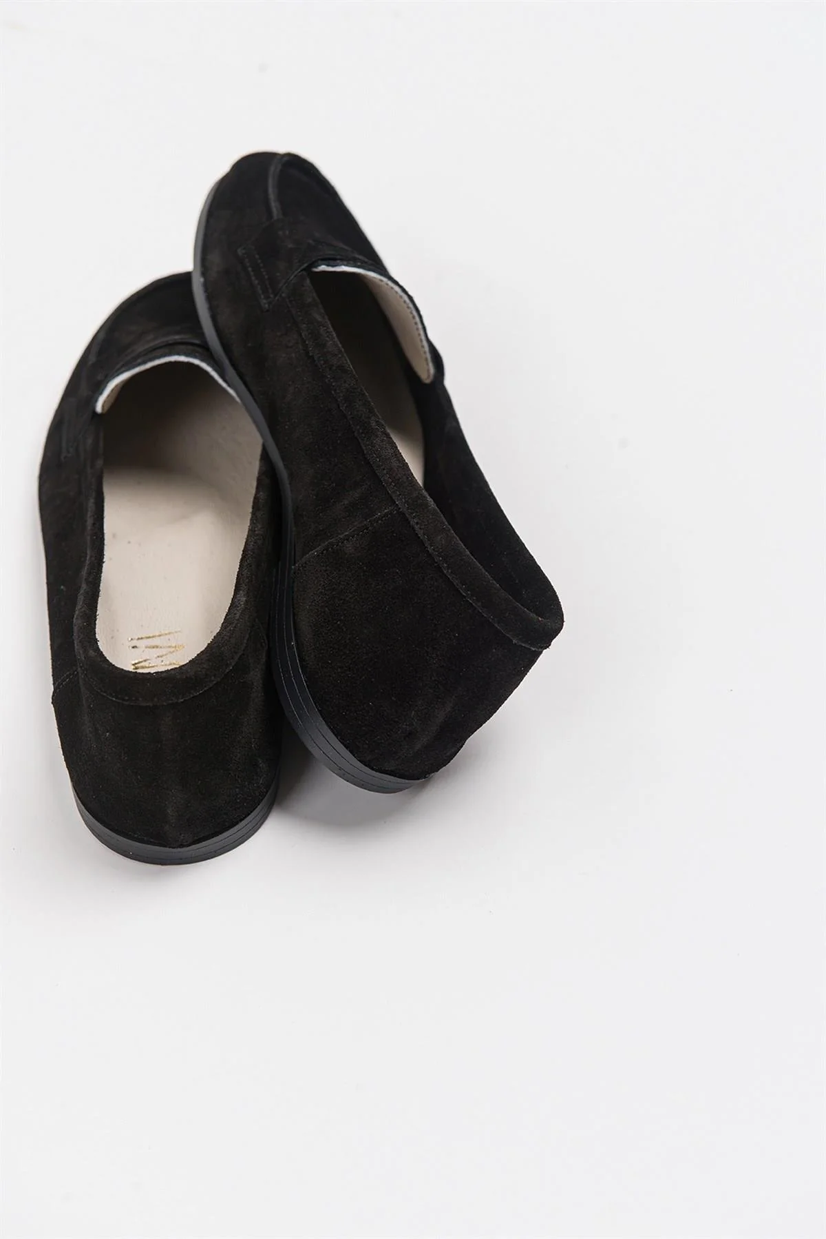 Dorothy - Black Suede Leather Loafers - Image 3