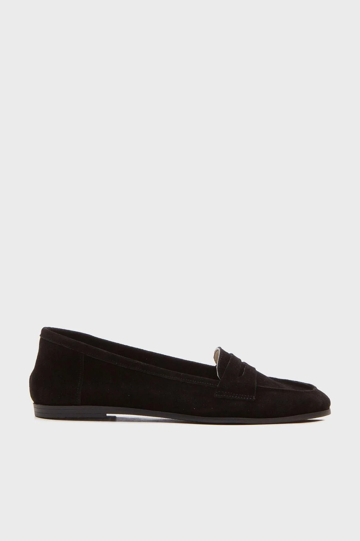 Dorothy - Black Suede Leather Loafers - Image 6