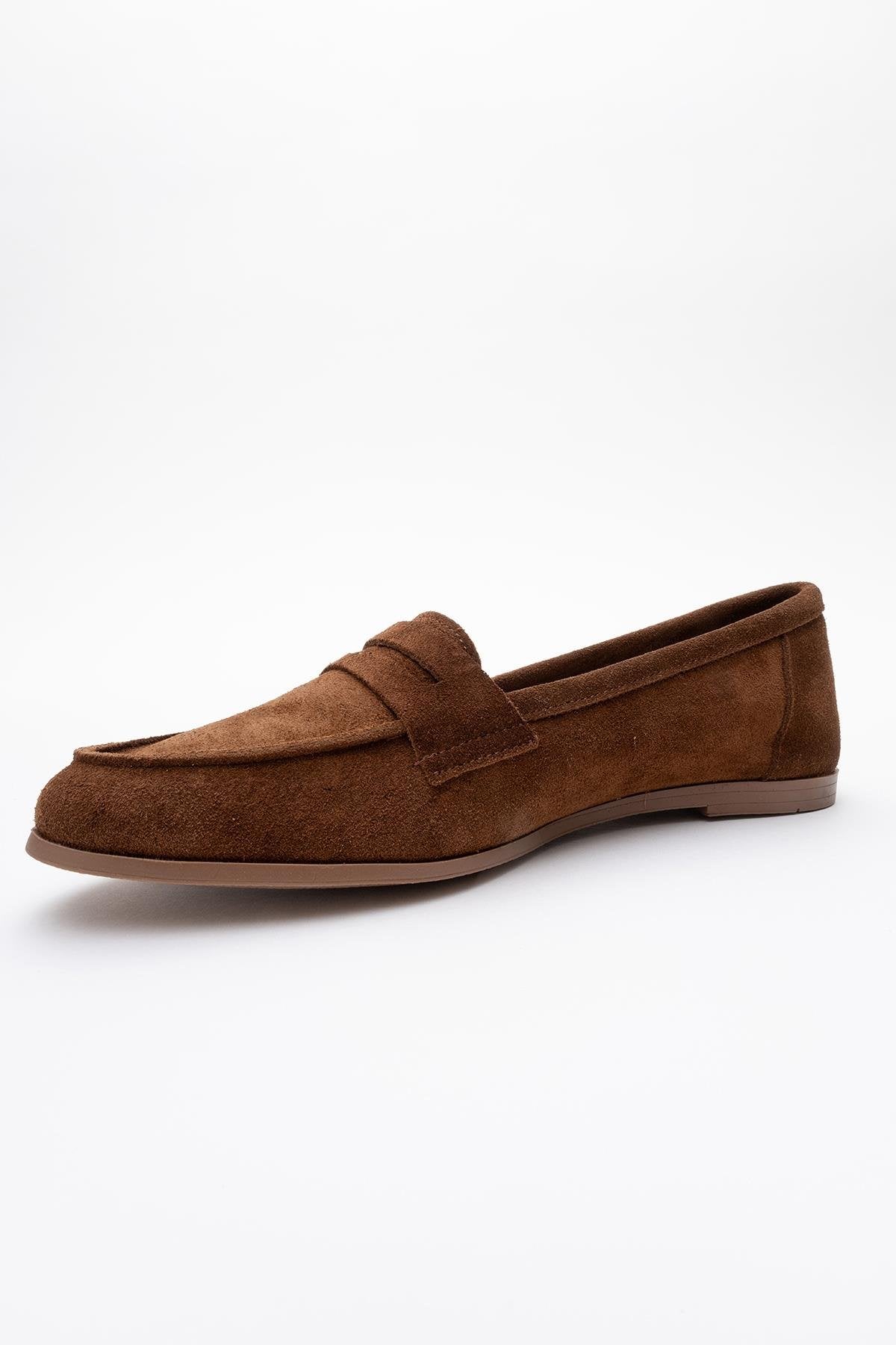 Dorothy - Brown Suede Leather Loafers - Image 4