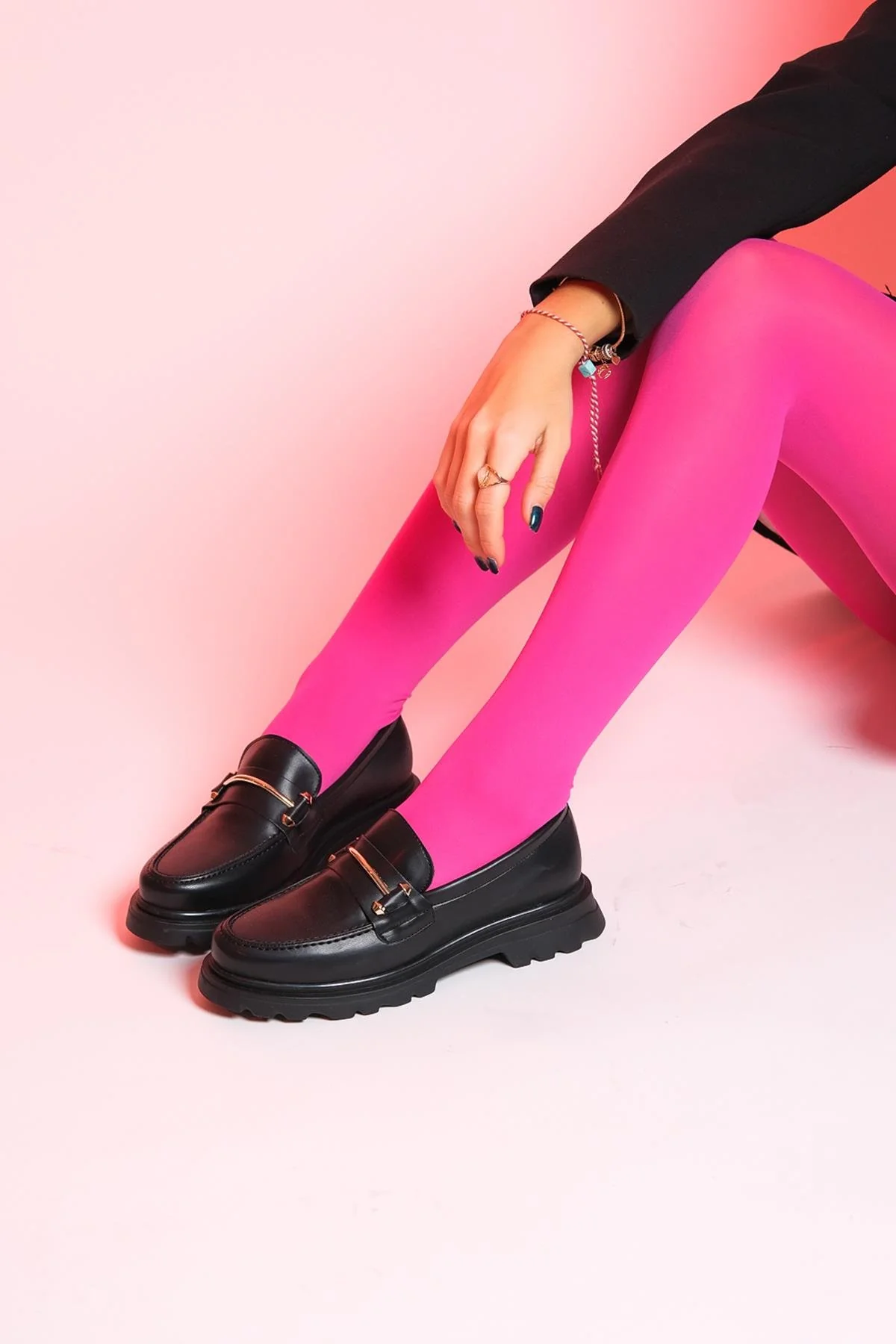 Dual - Black Oxford Shoe (Women) - Image 2