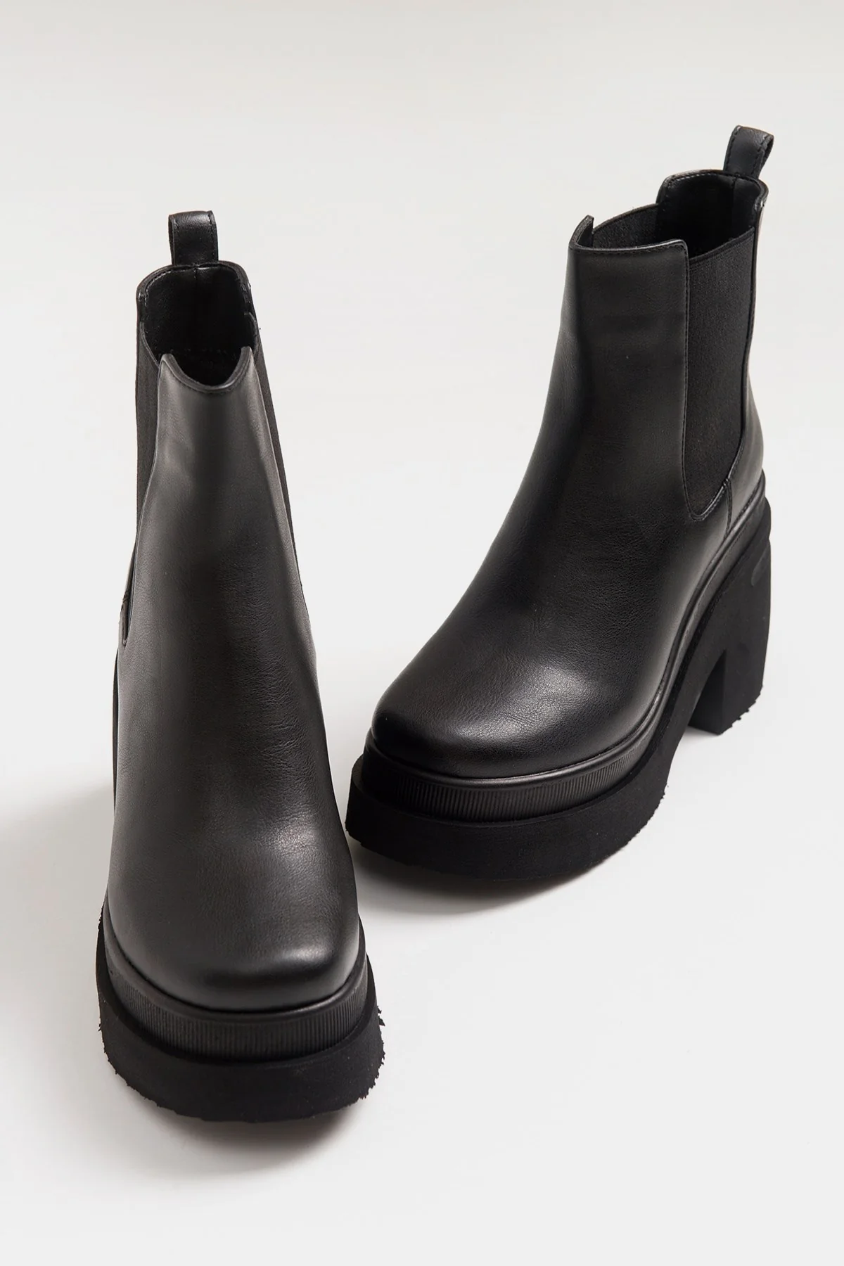 Emma - Black High Heel Boot (Women) - Image 5