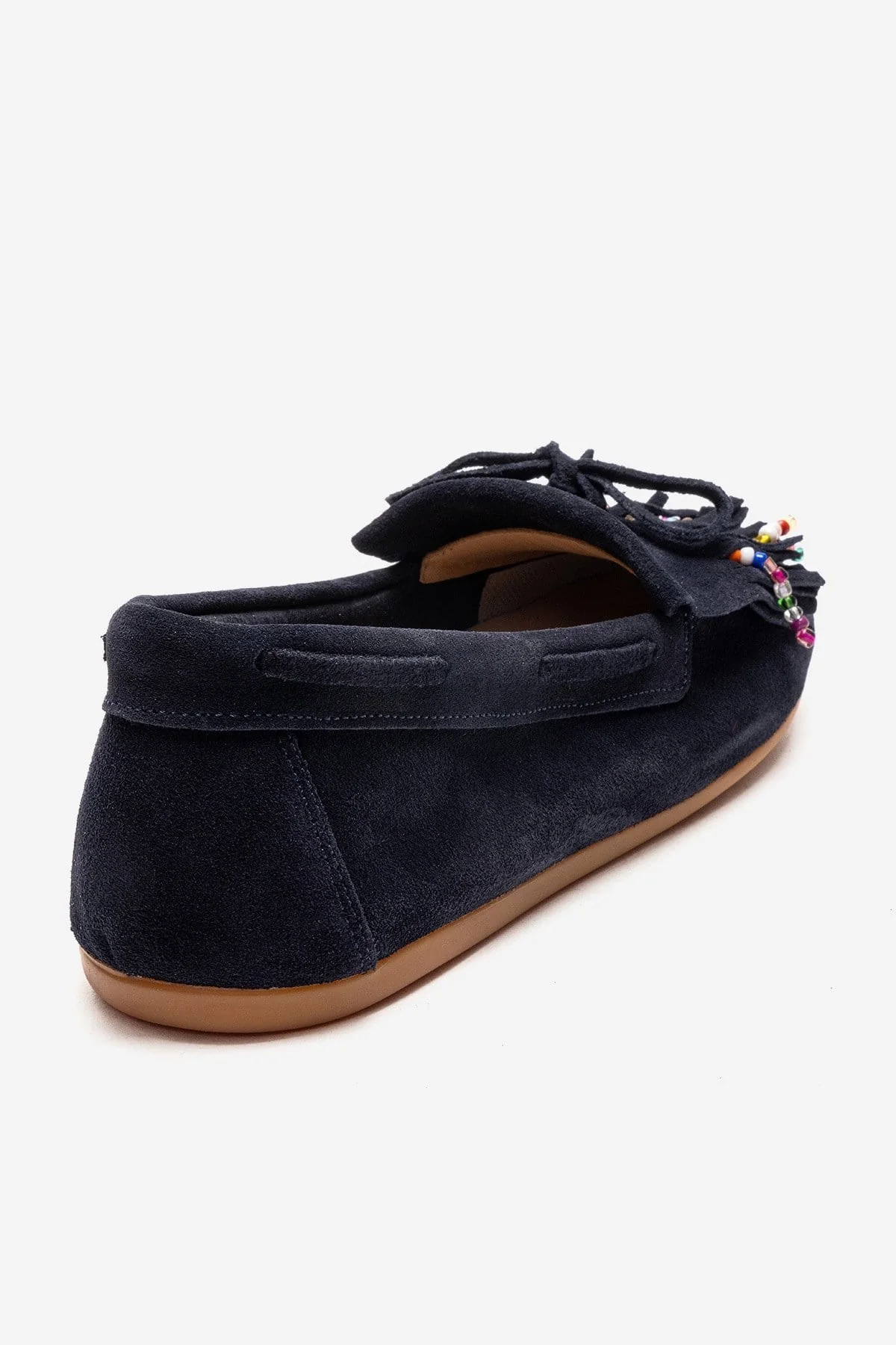 Evelyn - Navy Genuine Leather Loafer (Women) - Image 5