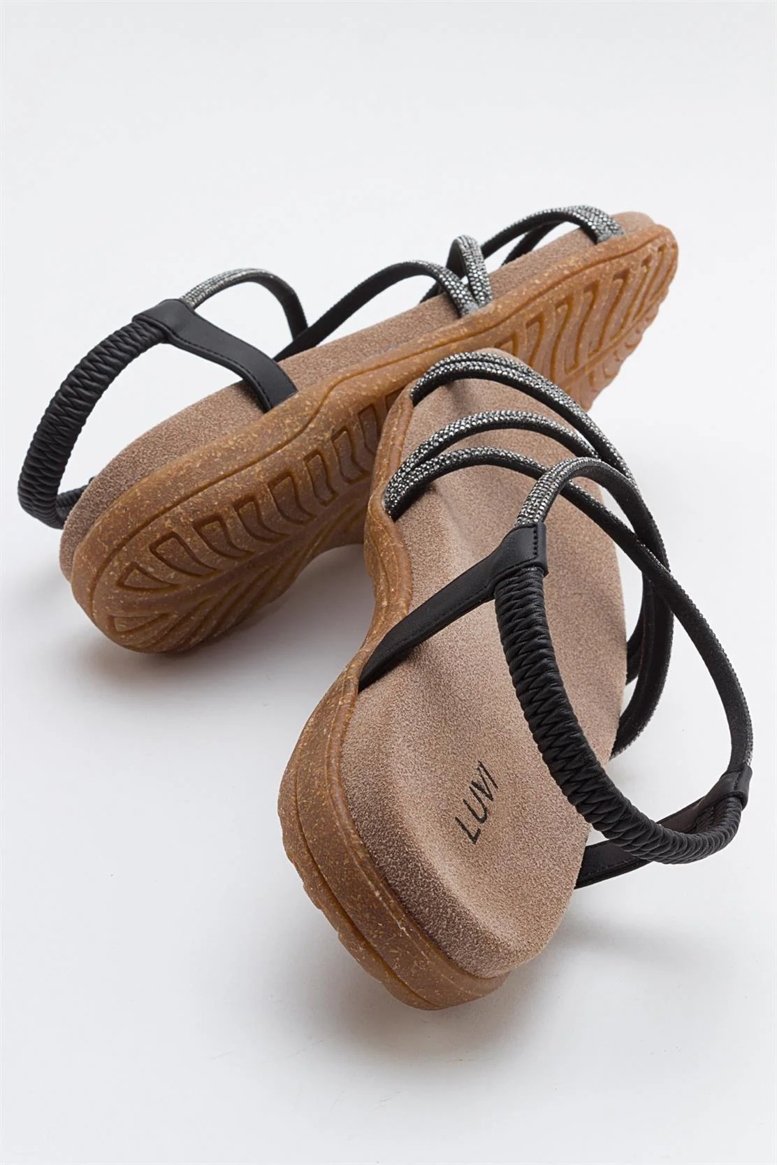 Ever Black Embellished Sandal (Women) - Image 4