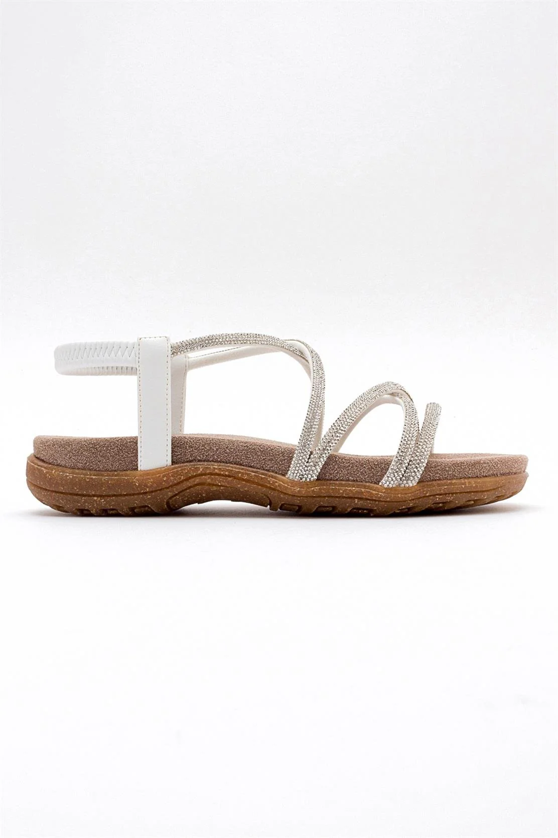 Ever White Embellished Sandal (Women) - Image 6