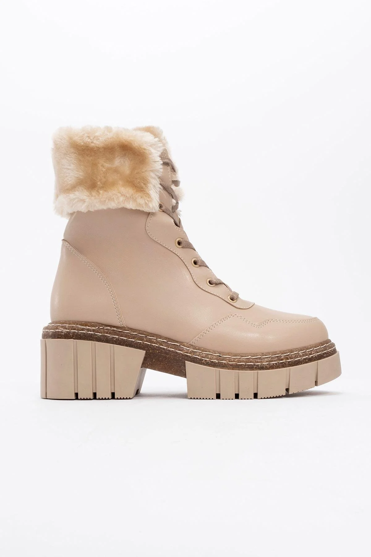 Faith - Mocha Ankle Boot (Women) - Image 3