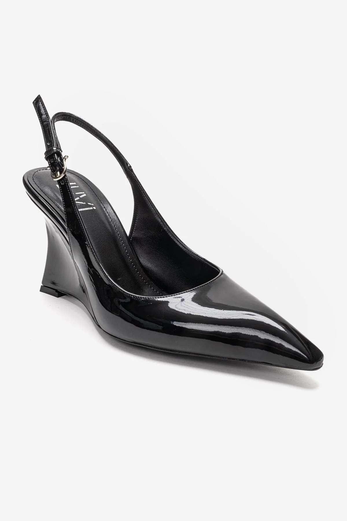 Felon - Black Wedge Heel Slingback (Women) - Image 3