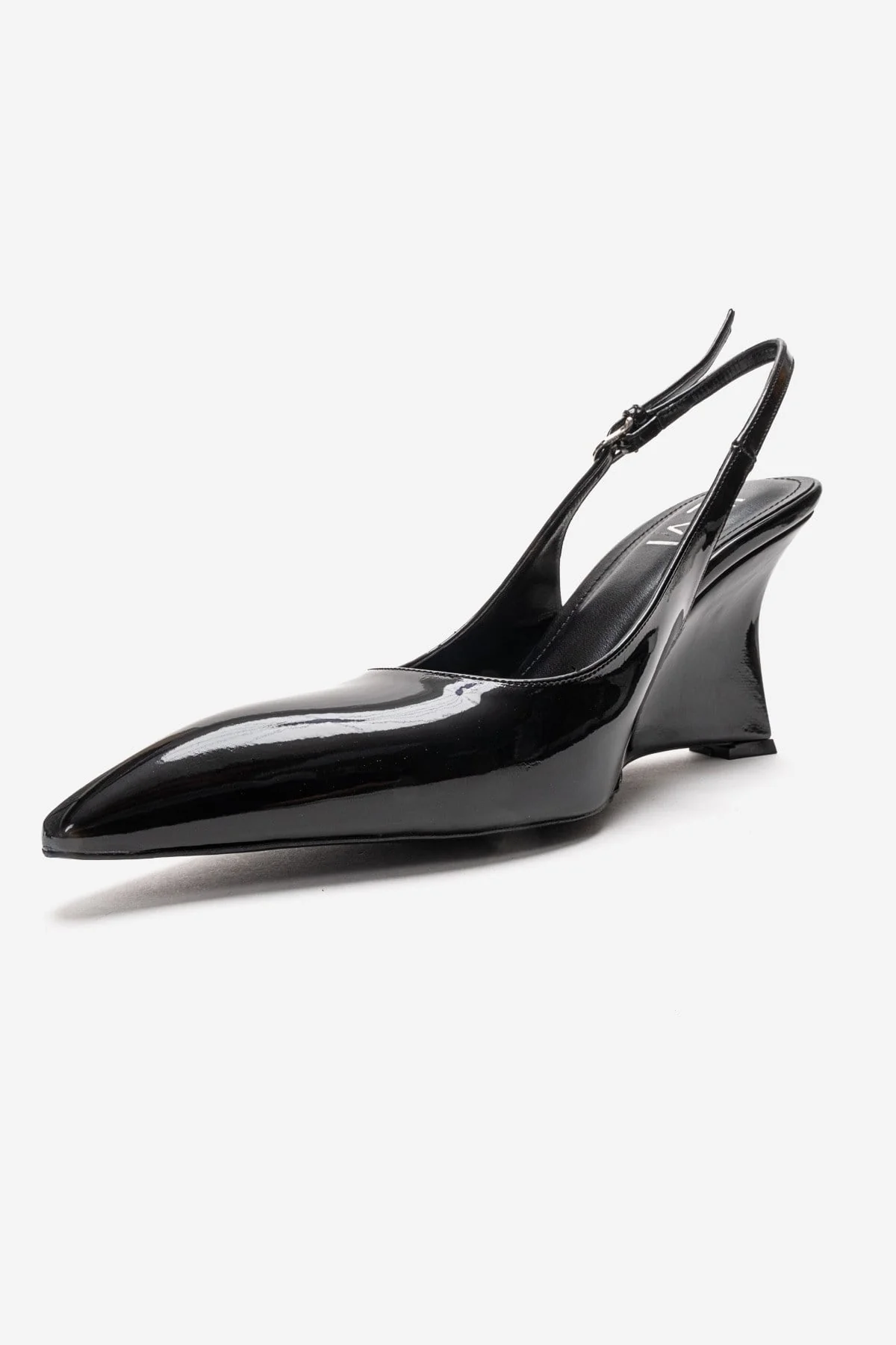 Felon - Black Wedge Heel Slingback (Women) - Image 6