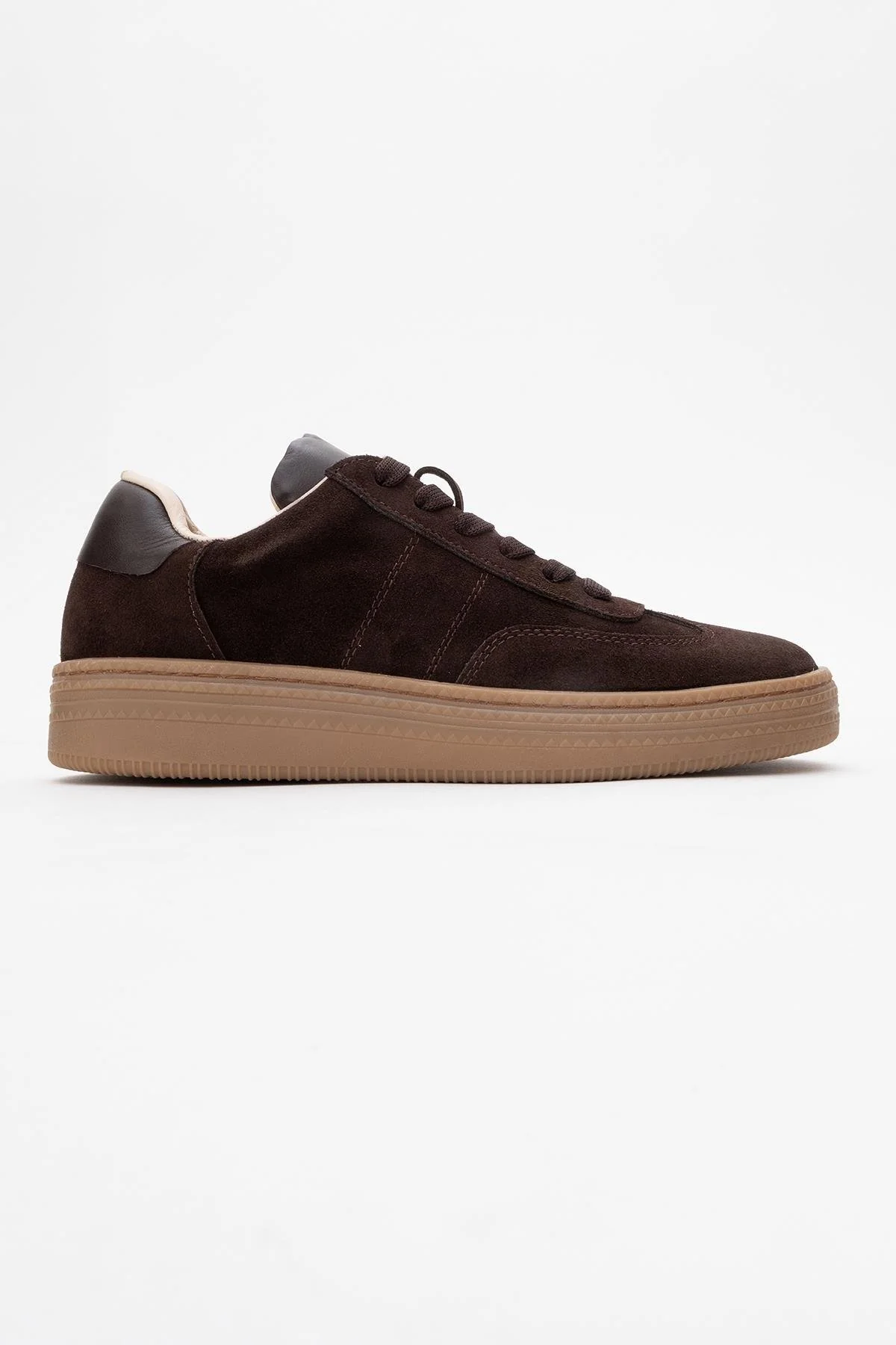 Fiore - Brown Leather Sneakers (Women) - Image 6